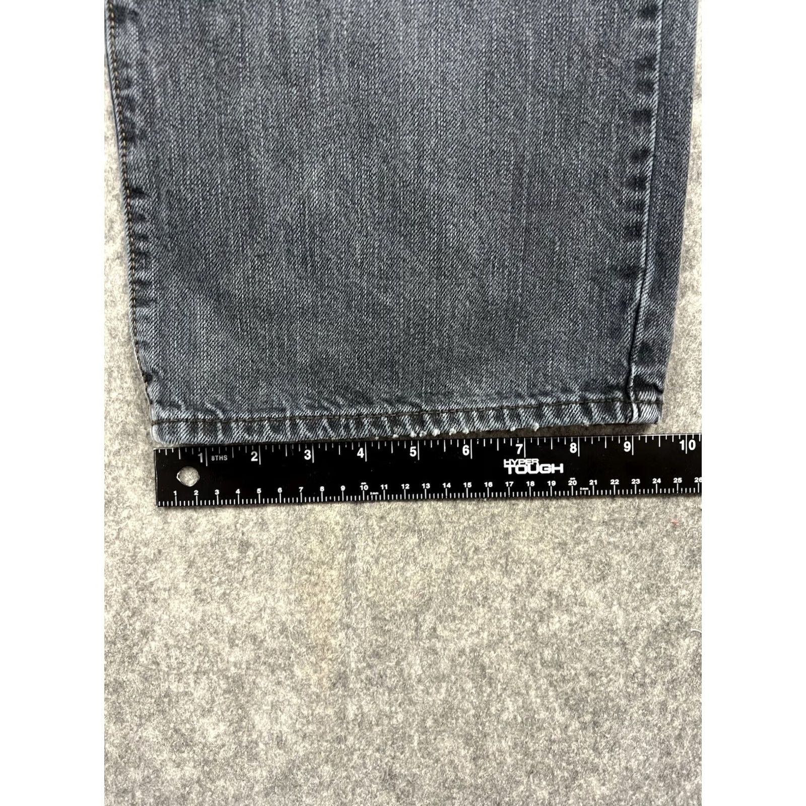 Old Navy Old Navy Famous Jeans Men's Faded Black Denim Straight Leg Casual Size 38x34 Size US 38 / EU 54 - 6 Thumbnail