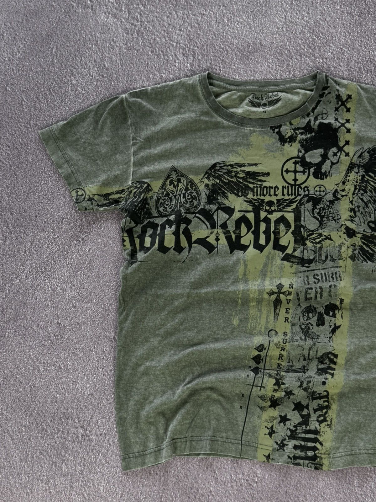 Vintage Rock Rebel Cyber Grunge 00s Streetwear T-Shirt Size US M / EU 48-50 / 2 - 4 Thumbnail