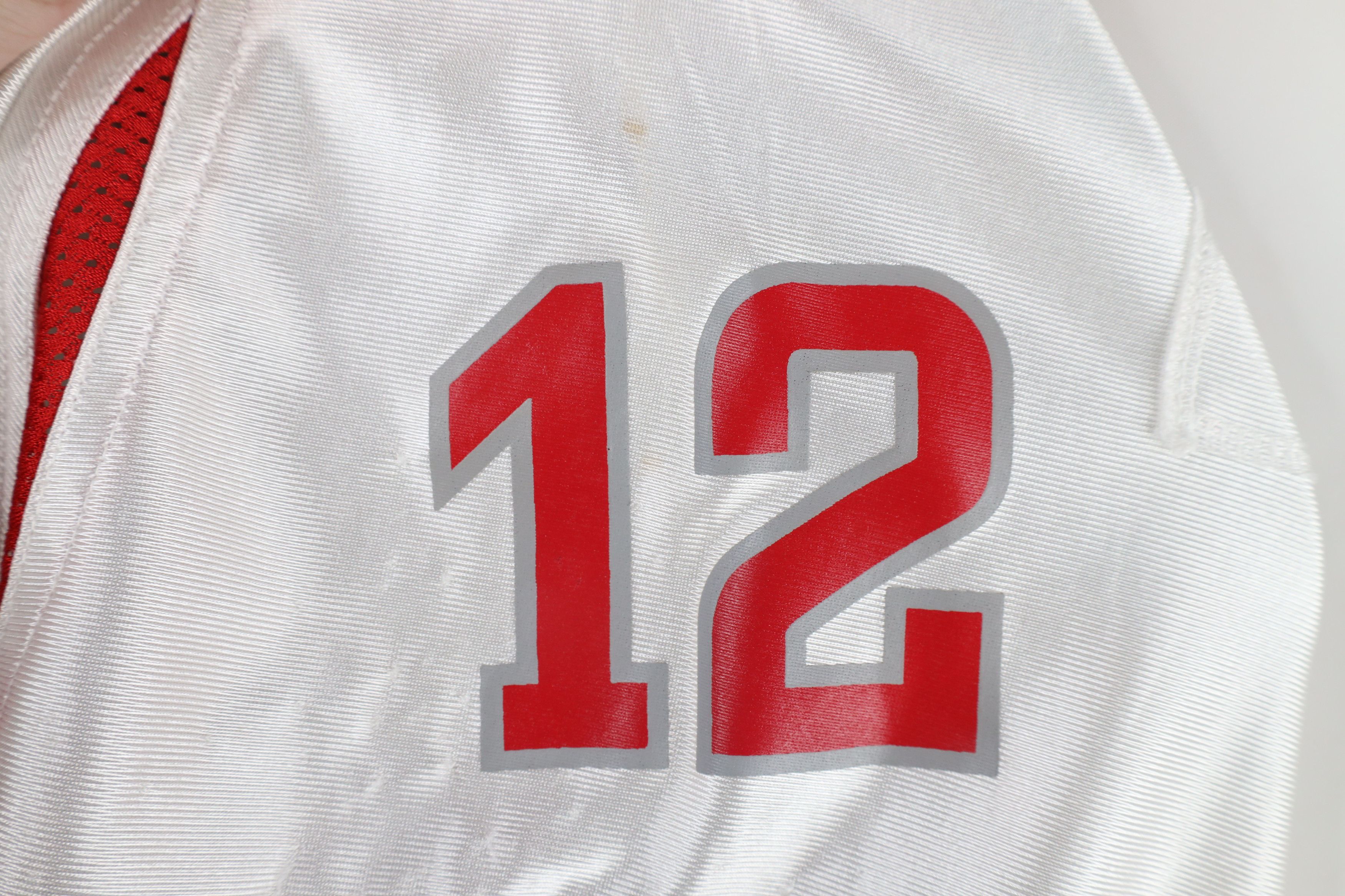 Vintage Vintage Ohio State University Football Jersey White #12 Size US XL / EU 56 / 4 - 8 Thumbnail