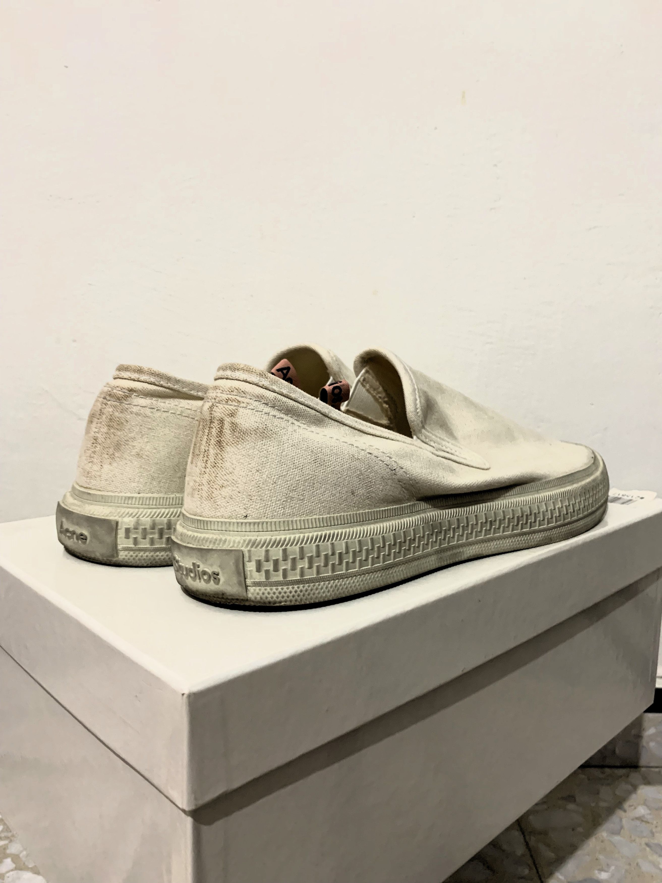 Acne Studios Canvas Slip-On Sneakers Size US 10 / EU 43 - 3 Thumbnail
