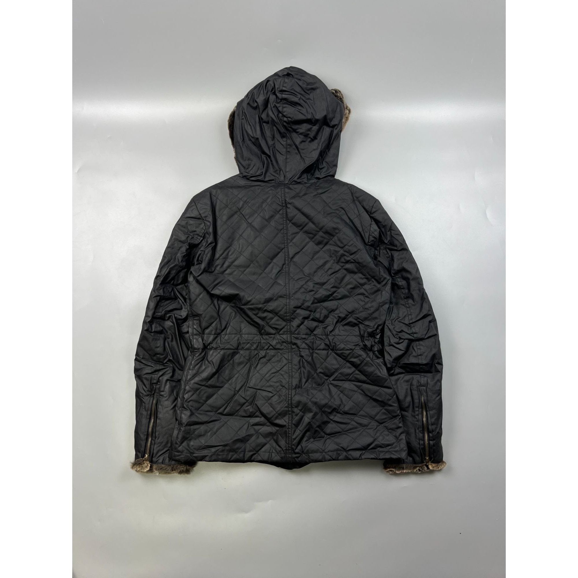 Belstaff Belstaff Waxed Jacket With Rabbit Fur Elements (Y0754) Size XL / US 12-14 / IT 48-50 - 13 Thumbnail