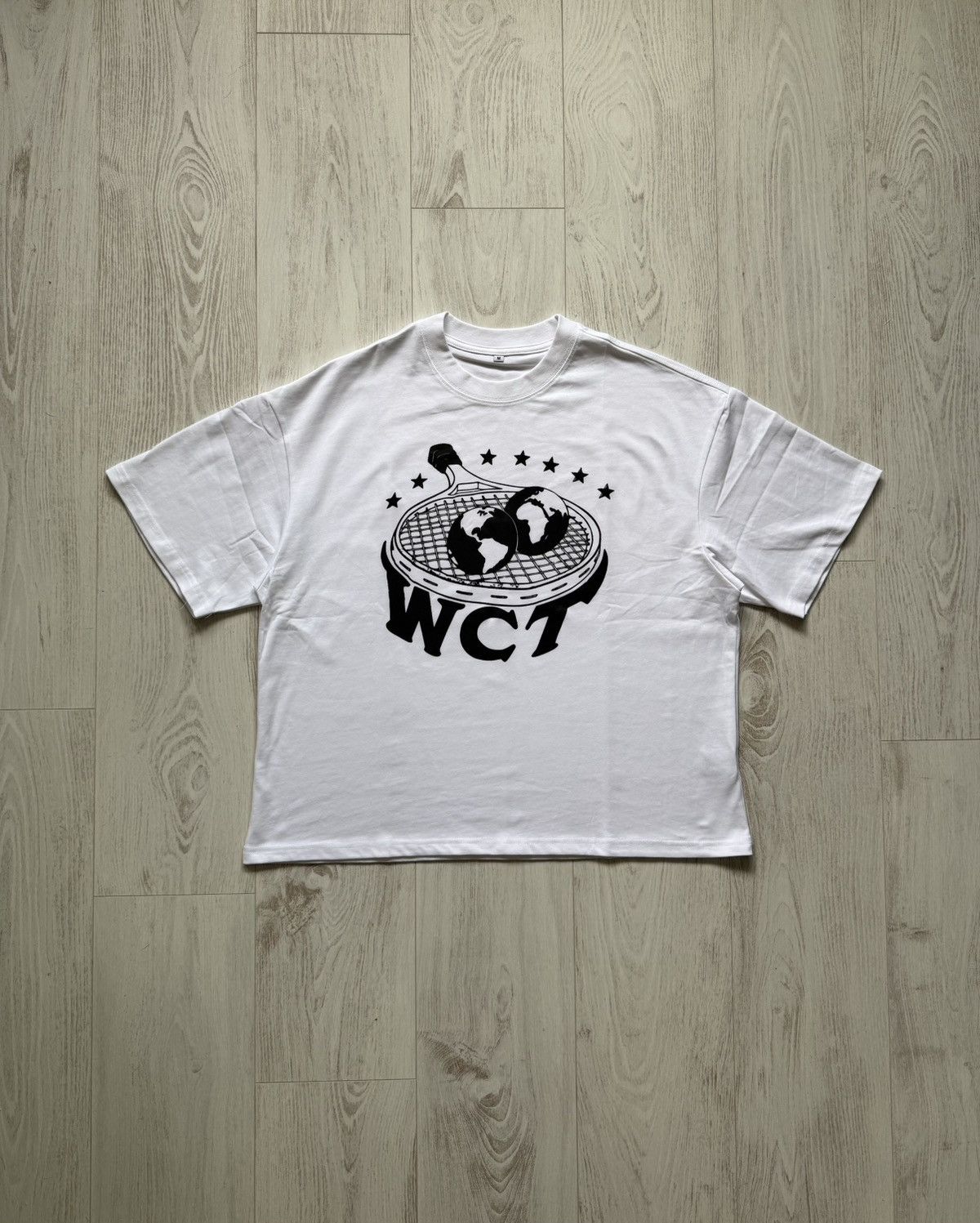 Other World Championship Tennis WCT Boxy Custom White T-Shirt M Size US M / EU 48-50 / 2 - 1 Thumbnail