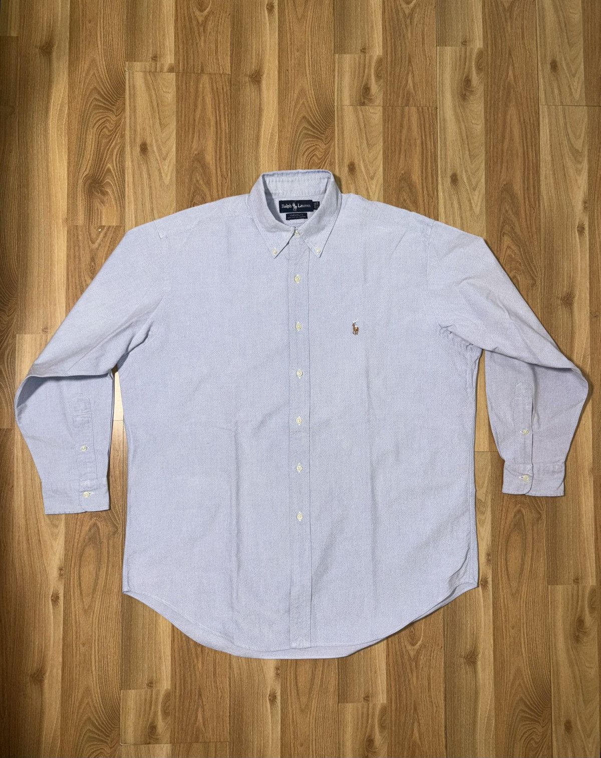 Polo Ralph Lauren Vintage Ralph Lauren Yarmouth Oxford Button Down Shirt Size US L / EU 52-54 / 3 - 2 Thumbnail