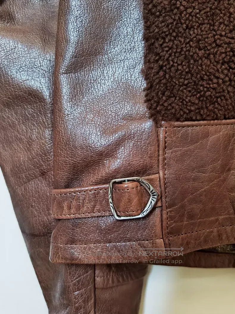 RRL Ralph Lauren RRL Ralph Lauren Brown Bear second-generation buffalo leat Size US M / EU 48-50 / 2 - 8 Thumbnail