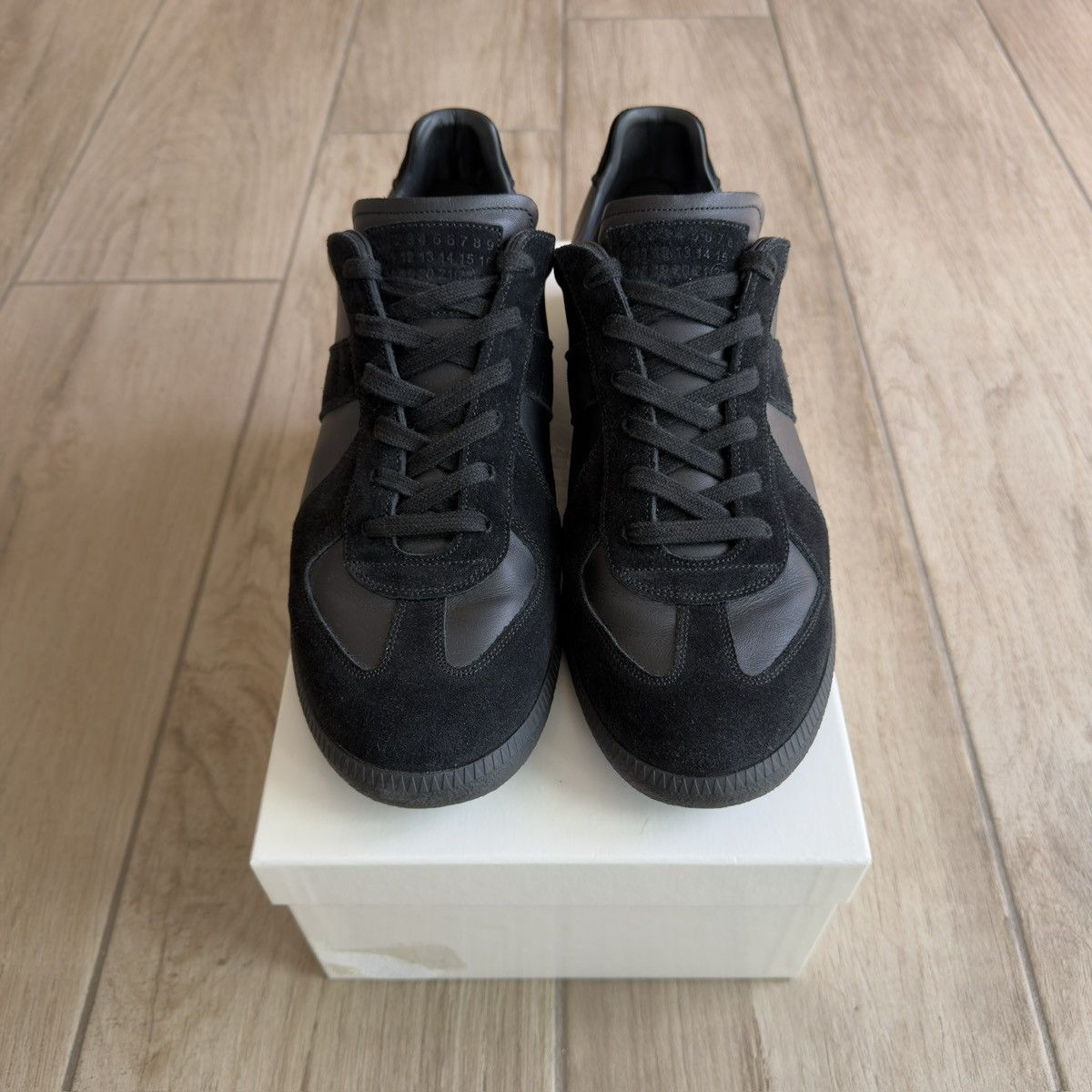 Maison Margiela Replica German Army Trainer GAT Leather Sneakers Size US 10 / EU 43 - 3 Thumbnail
