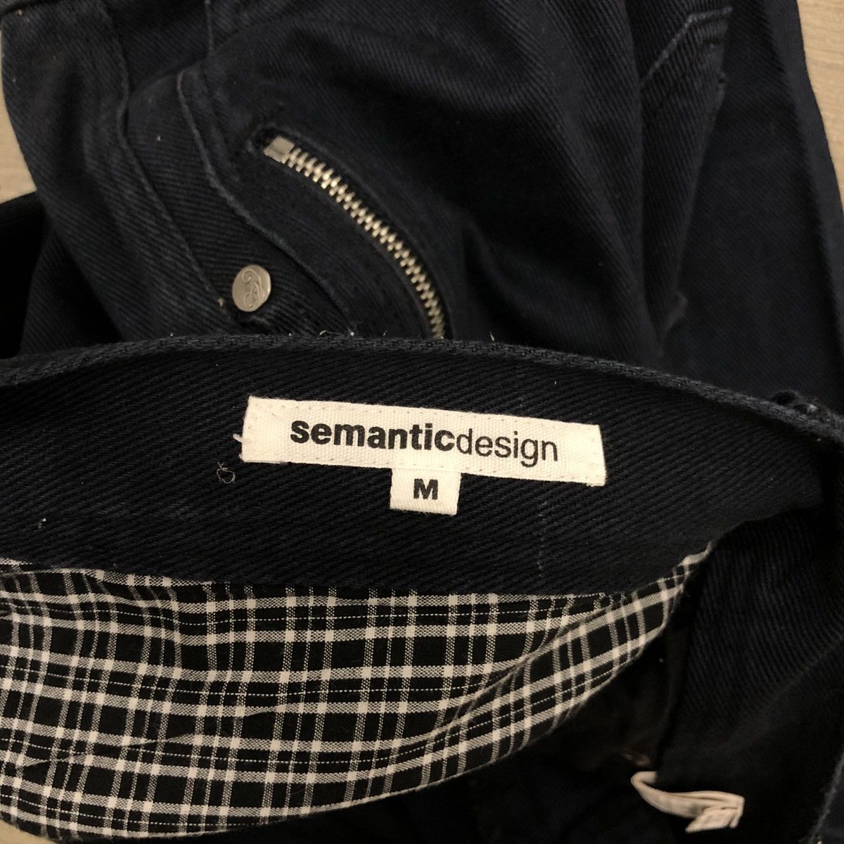 Hysteric Glamour × Japanese Brand × Seditionaries Rare Vintage Semantic Design Julius7 Gas Mask Jeans 1990s Size US 30 / EU 46 - 14 Thumbnail