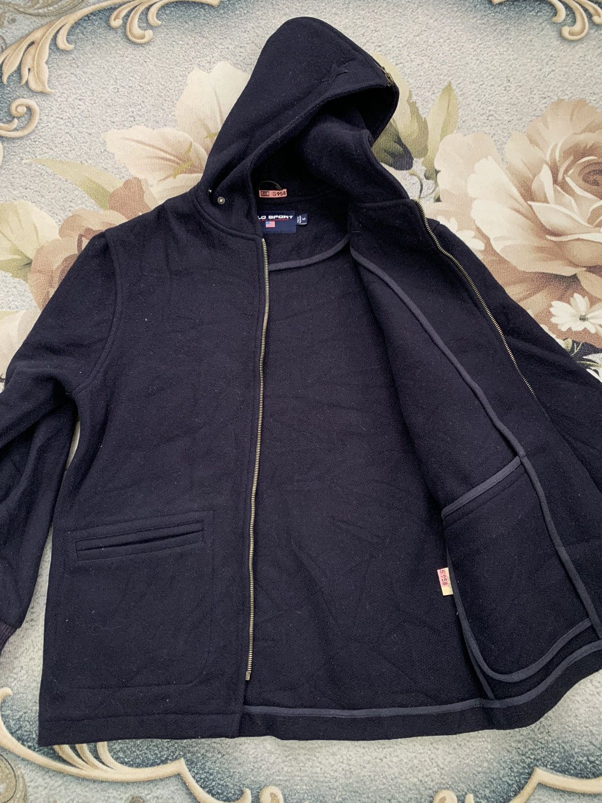 Ralph Lauren Polo Sport Ralph Lauren USRL 67 Wool Jacket Hoodie Size US M / EU 48-50 / 2 - 12 Thumbnail