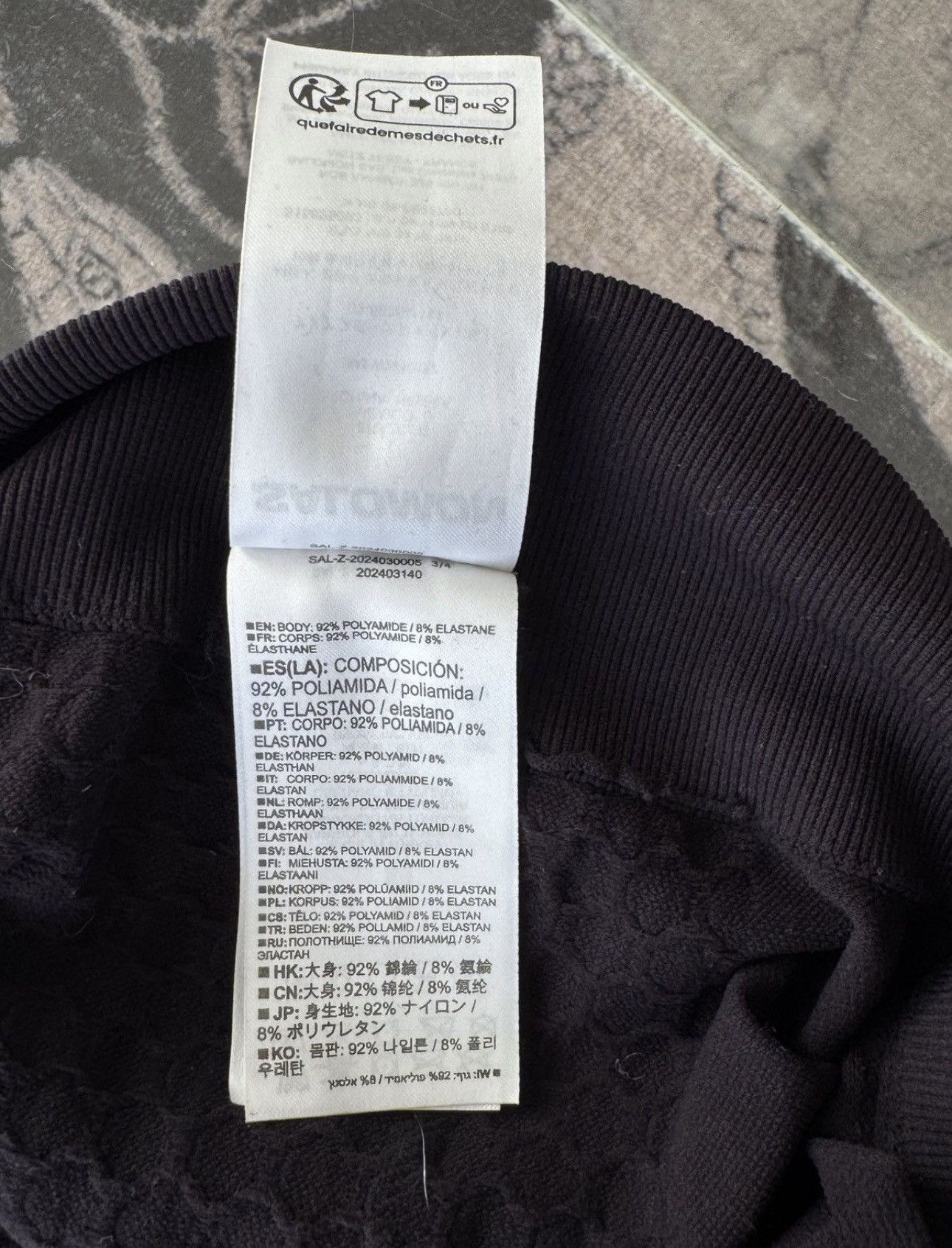 Maison Margiela MM6 Maison Margiela x Salomon Technical Logo Leggings Size US 32 / EU 48 - 7 Thumbnail