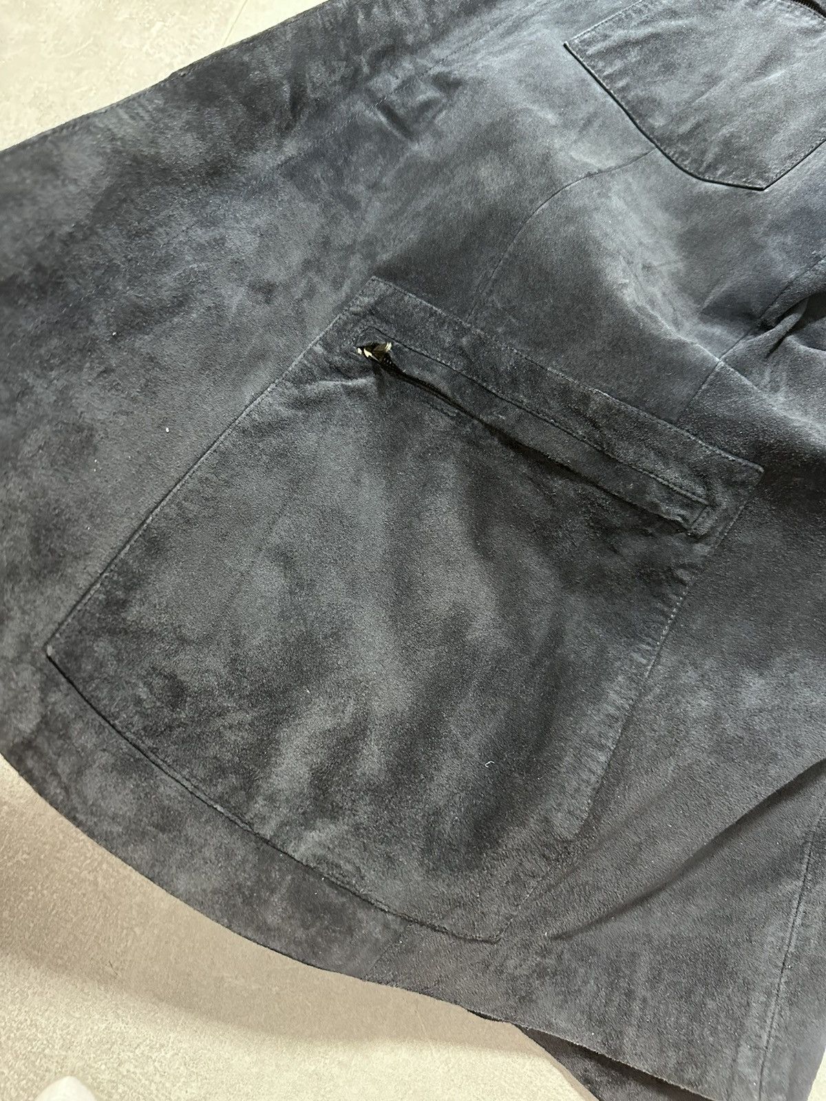 Jil Sander Archive Jil Sander Suede Leather Jacket Blue Mens Size 48 Size US M / EU 48-50 / 2 - 9 Thumbnail