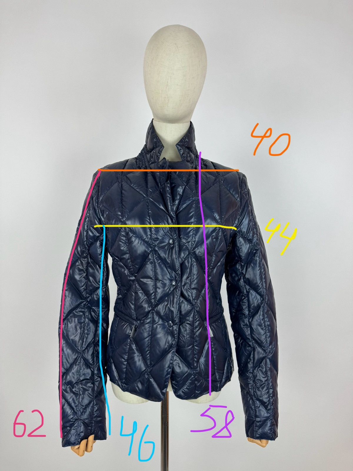 Add add down quilt jacket quilted puffer blazer Women’s size 40 Size M / US 6-8 / IT 42-44 - 14 Thumbnail
