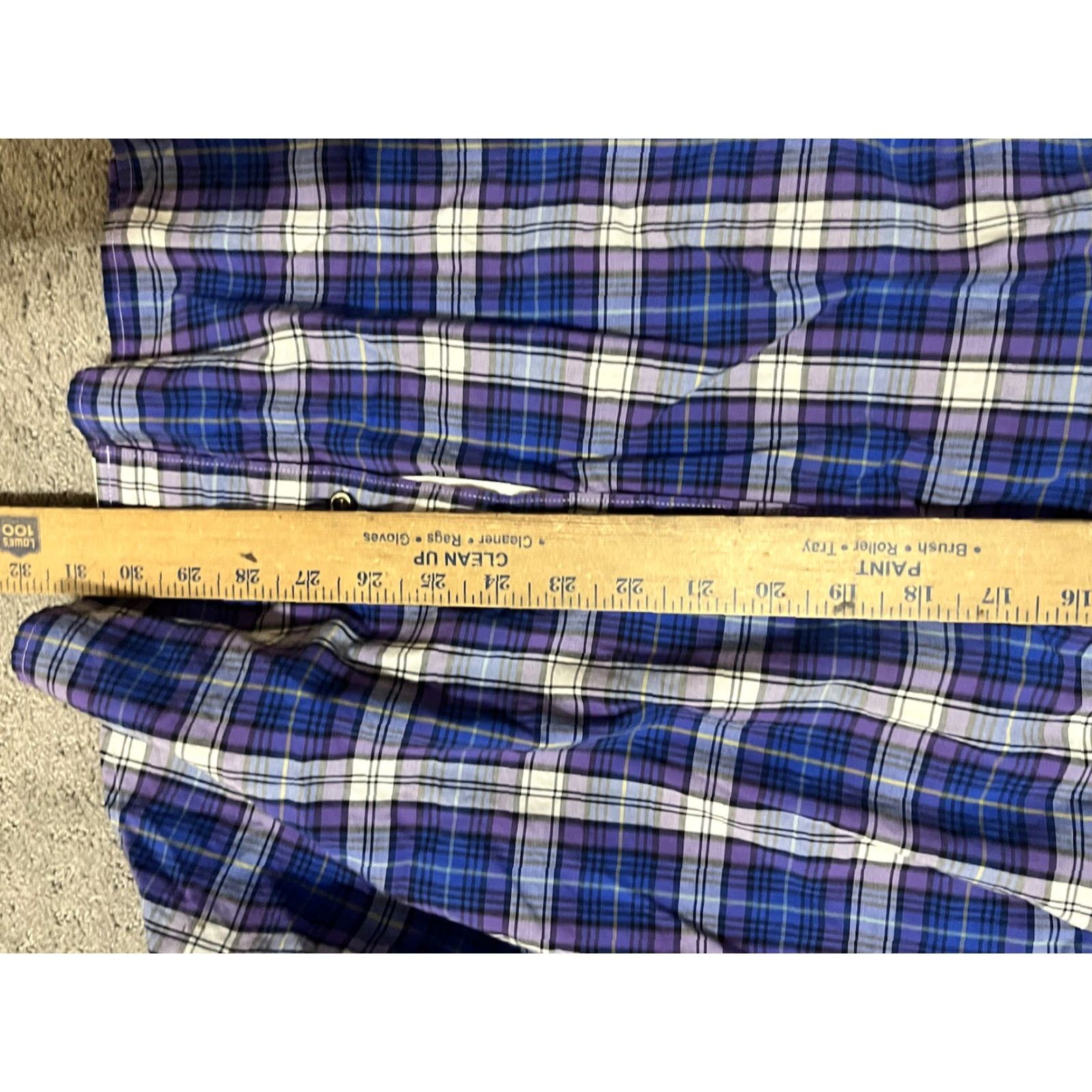 Gap Gap Button-Up Shirt Mens XL Blue Plaid Slim Fit Long Sleeve Button-Down Collar Mens Clothing Size US XL / EU 56 / 4 - 5 Thumbnail
