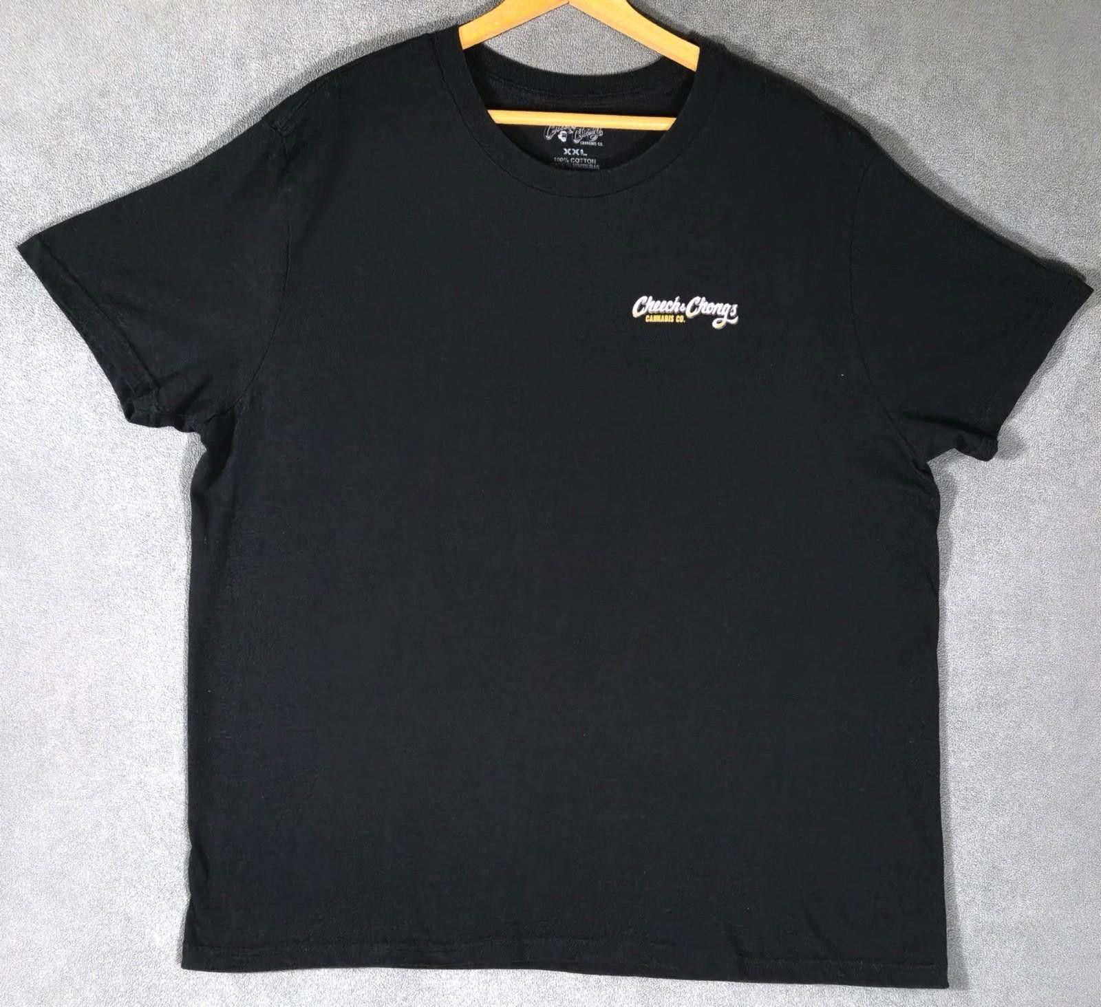 Other Cheech & Chong Cannabis Co. Graphic T-Shirt Black XXL #2 Size US XXL / EU 58 / 5 - 6 Thumbnail