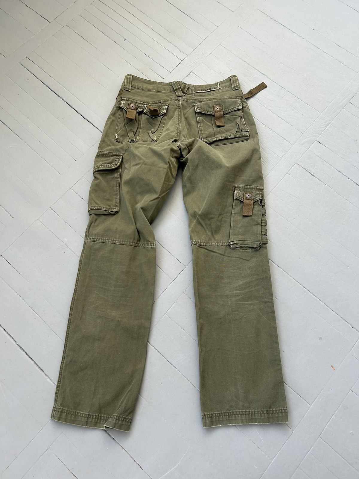 Japanese Brand × Vintage Vintage cargo pants Size 27" / US 4 / IT 40 - 5 Thumbnail