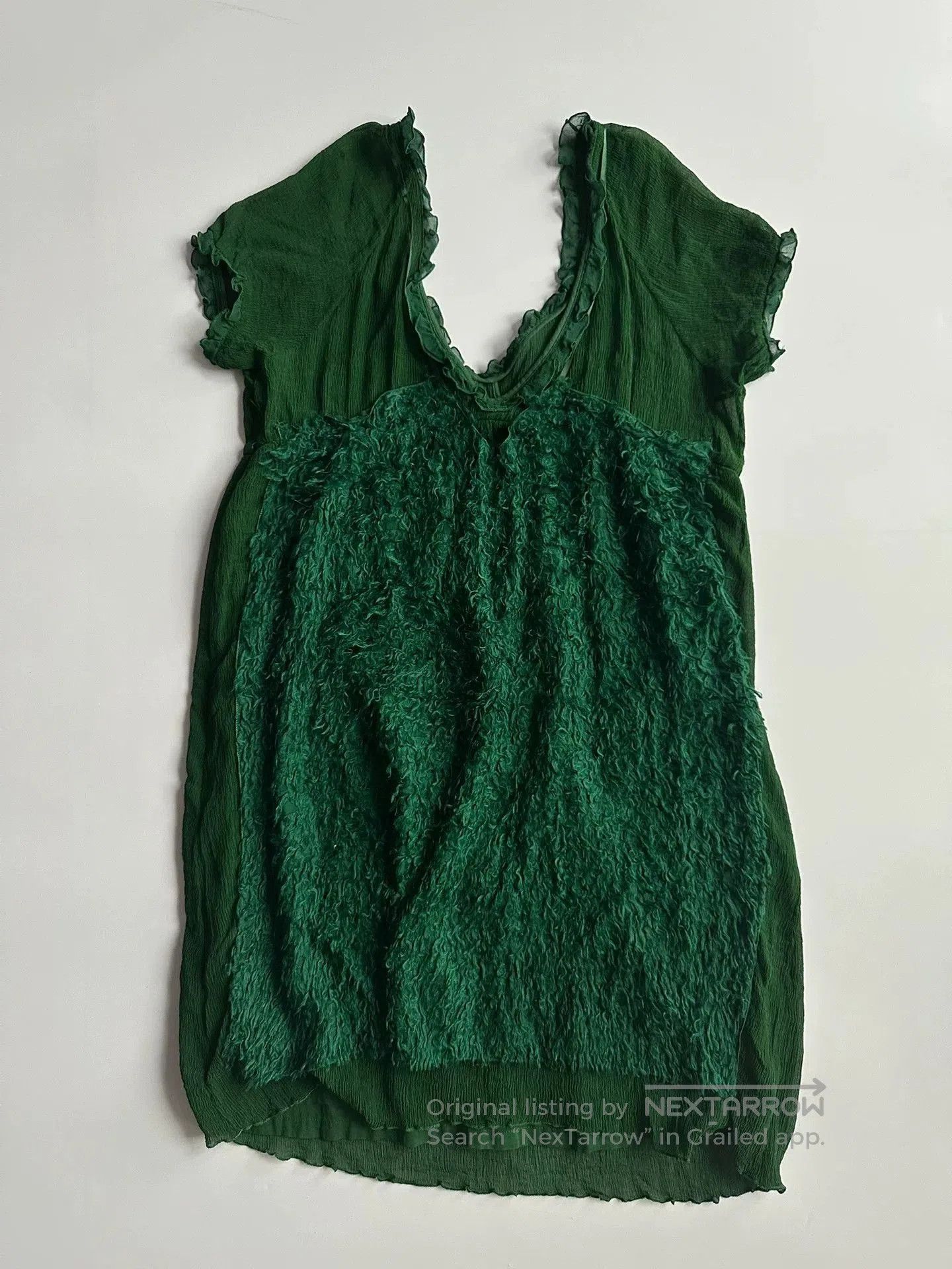 Undercover UNDERCOVER Multi-layer Green Dress. Size M / US 6-8 / IT 42-44 - 4 Thumbnail