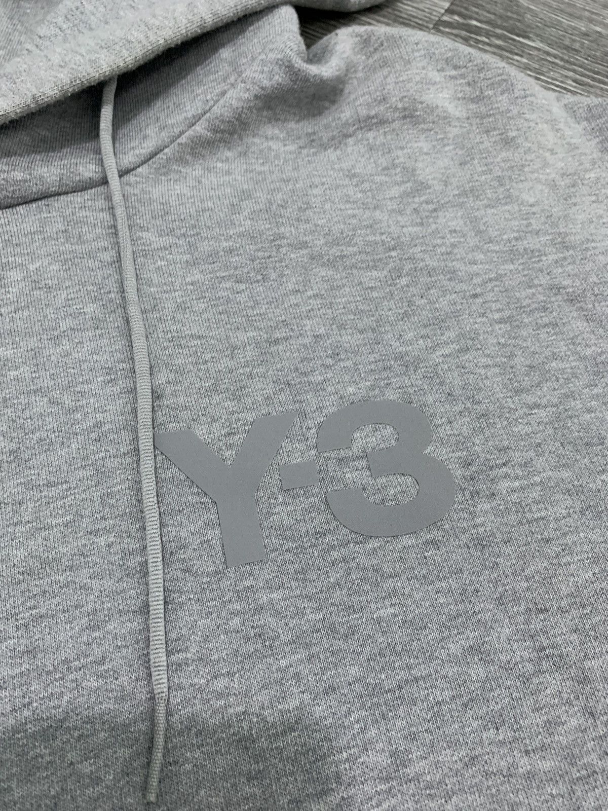 Japanese Brand × Yohji Yamamoto Yohji Yamamoto Y3 Logo Hoodie Size US XS / EU 42 / 0 - 3 Thumbnail