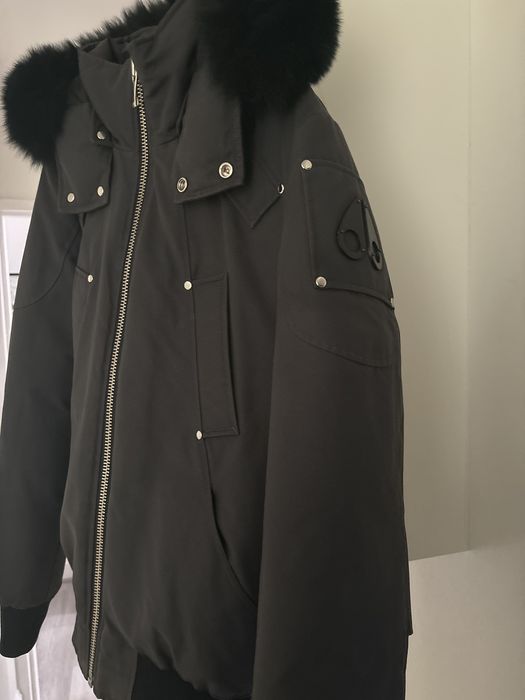 Moose Knuckles Moose knuckles black bomber | Grailed