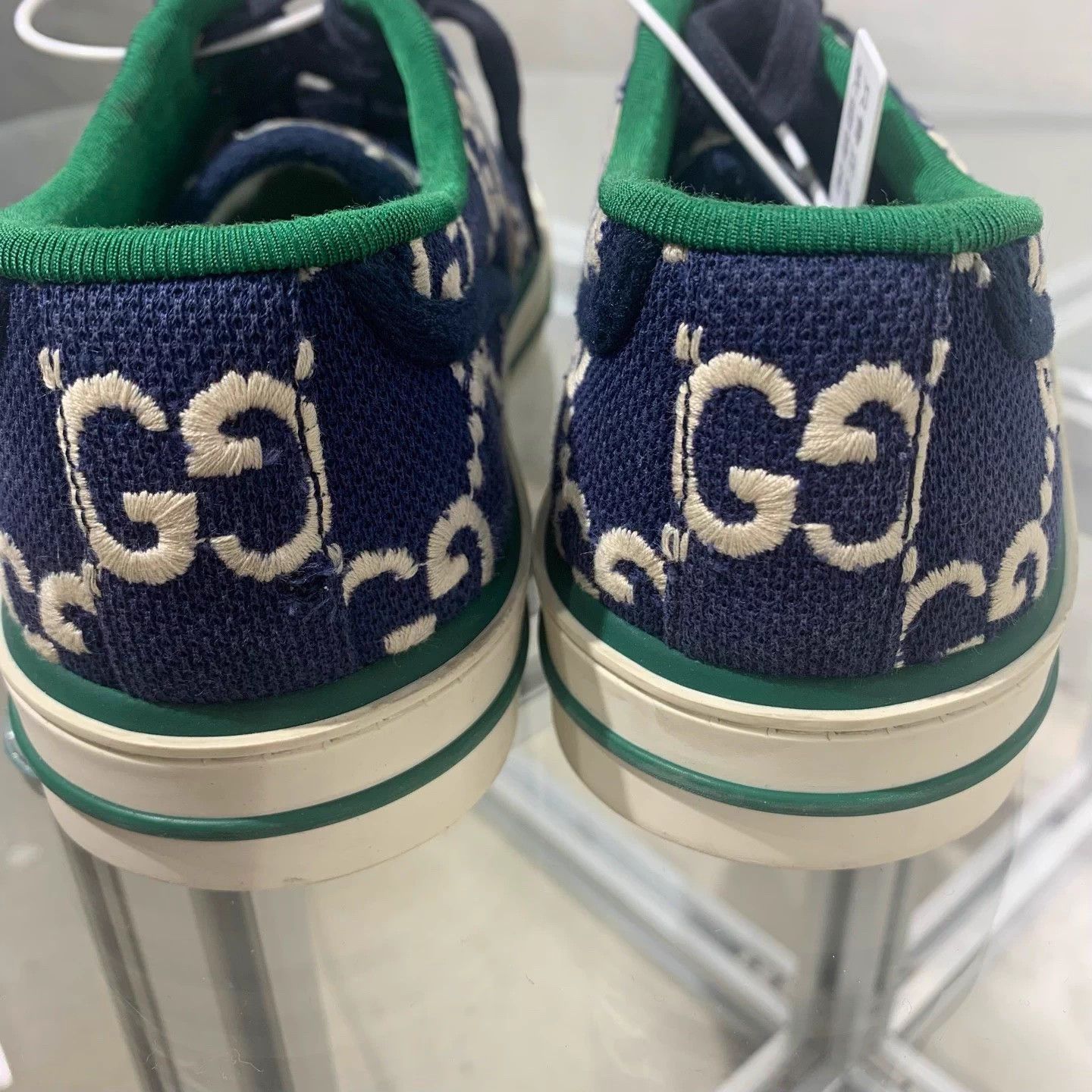 Gucci Gucci Tennis 1977 GG Supreme blue sneakers UK5 Size US 7.5 / IT 37.5 - 7 Thumbnail
