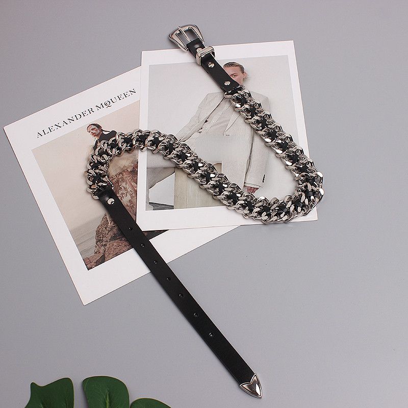 Vintage Twisted Metal Chain Belts Size ONE SIZE - 3 Thumbnail