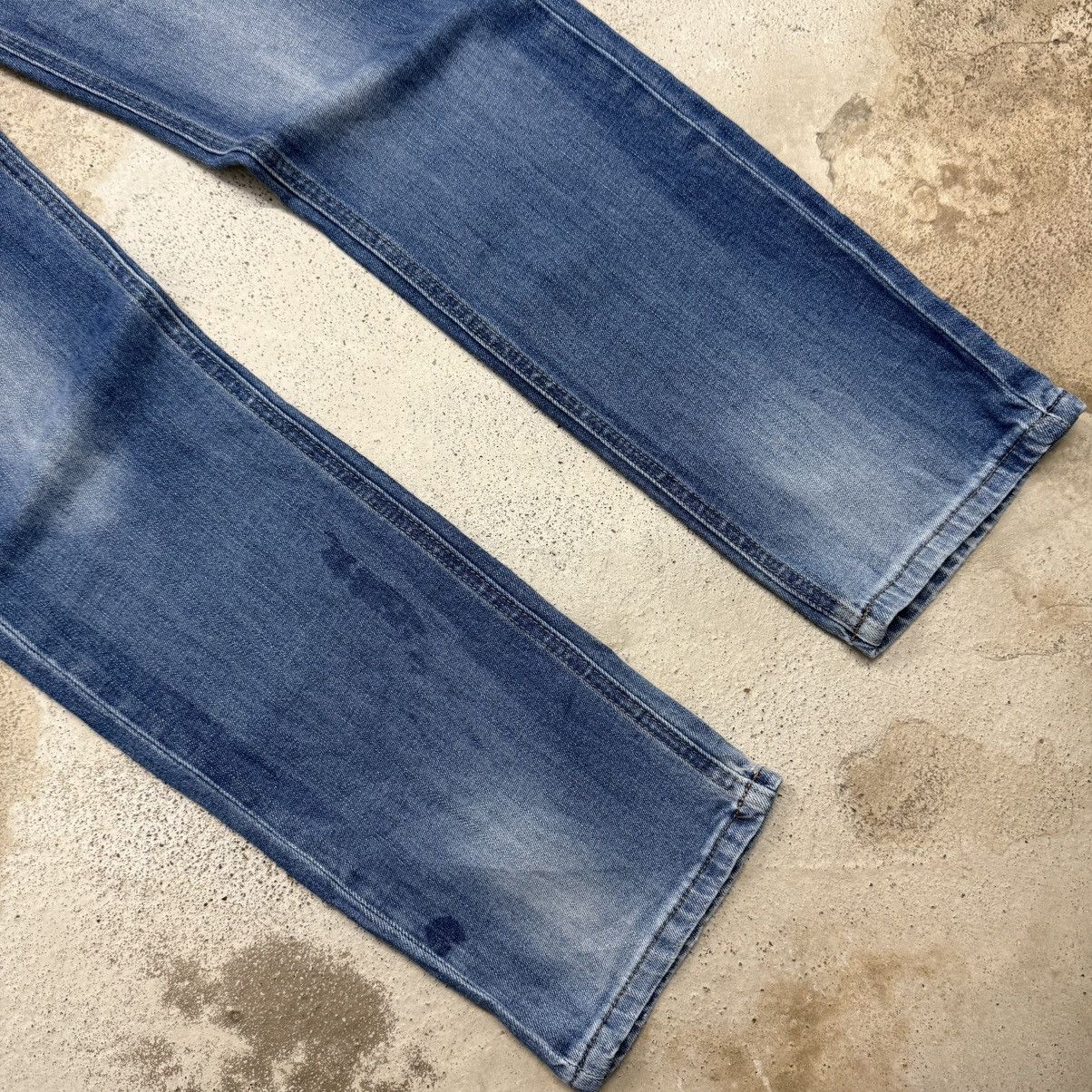 Japanese Brand Robble Whisker Distressed Straight Denim Pants Size US 28 / EU 44 - 5 Thumbnail