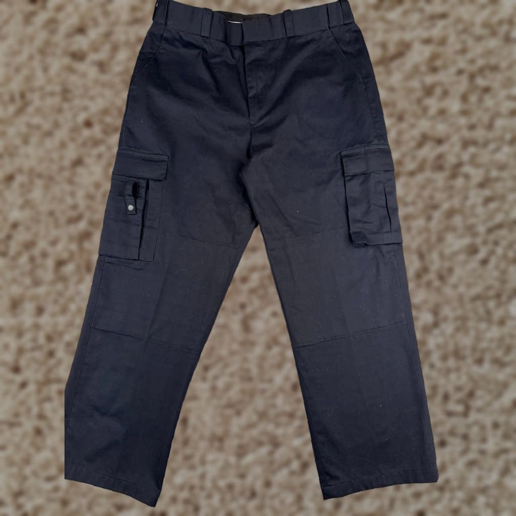 Vintage Tact Squad Pants Mens 38 Blue Cargo Twill Fabric Double Knee Gusset Poly Blend Size US 38 / EU 54 - 1 Thumbnail