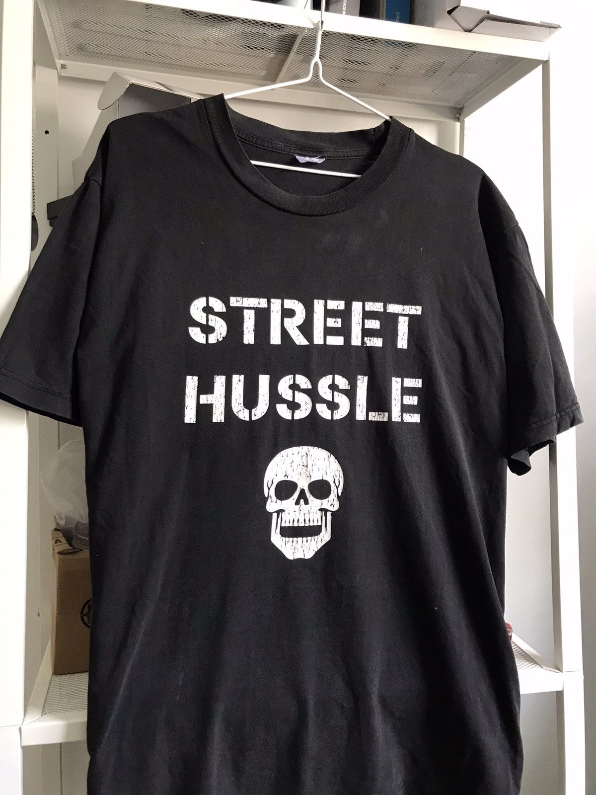 Designer 🔥 RARE 🔥 Number (N)ine Street Hussle Skull🔥 Size US L / EU 52-54 / 3 - 4 Thumbnail