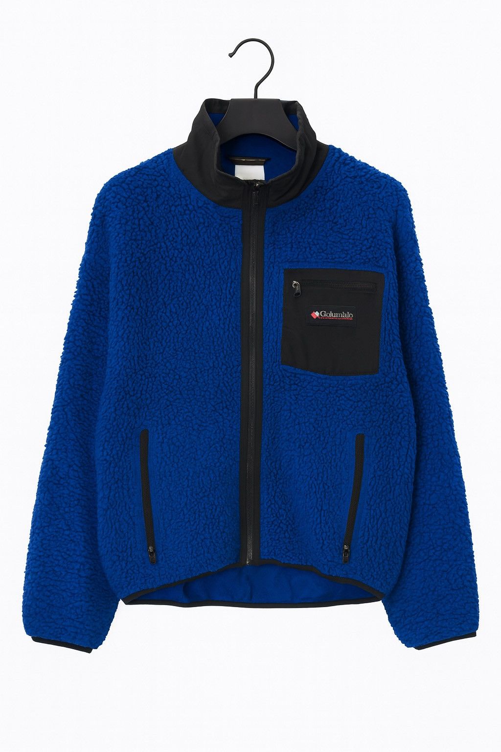 Vintage Vintage Climb High USA Blue Sherpa Fleece Jacket Outdoor Size US M / EU 48-50 / 2 - 1 Thumbnail
