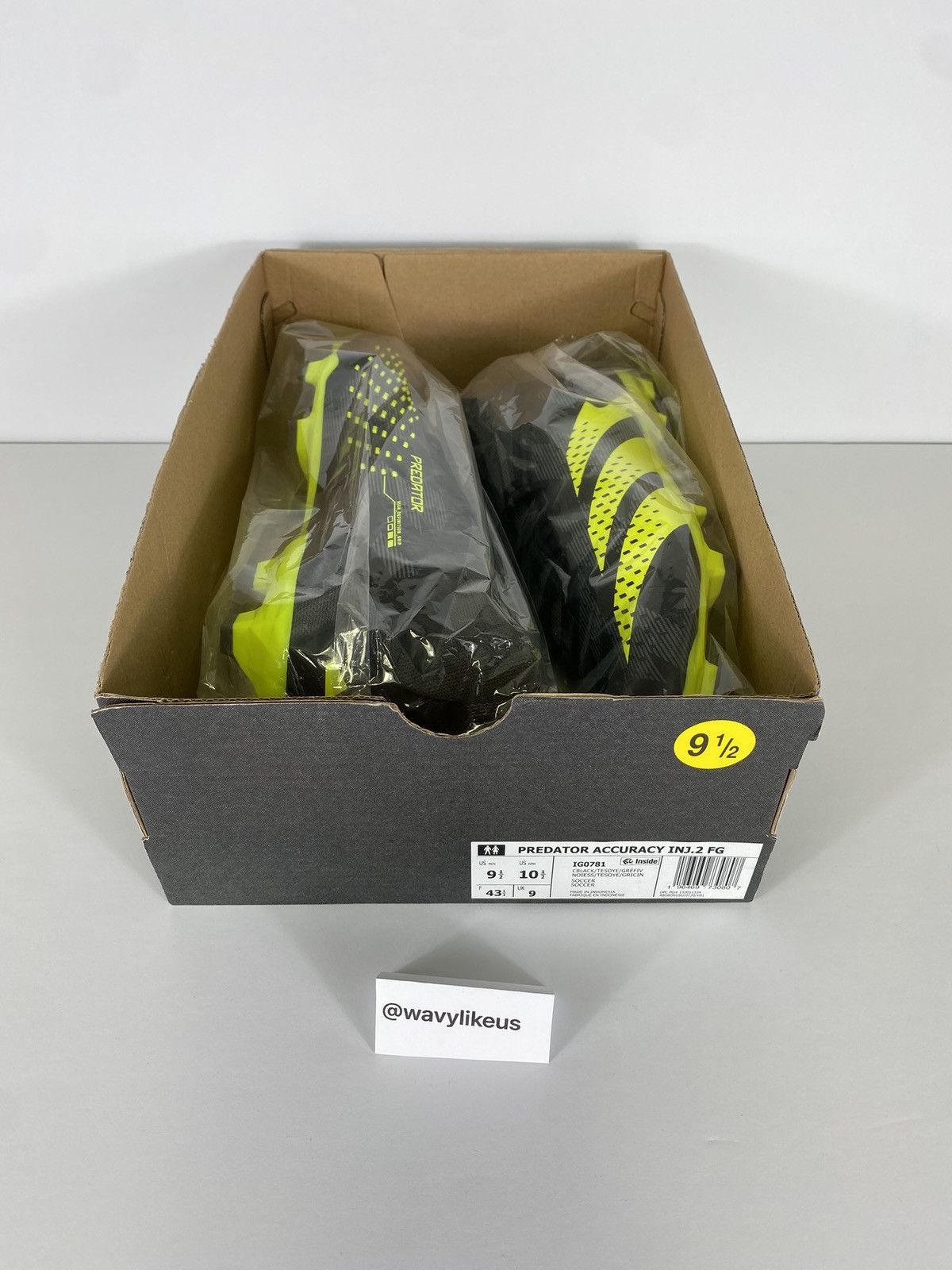 Adidas ADIDAS Predator Accuracy INJ. 2 FG Soccer Cleat Men Size 9.5 Size US 9.5 / EU 42-43 - 8 Thumbnail