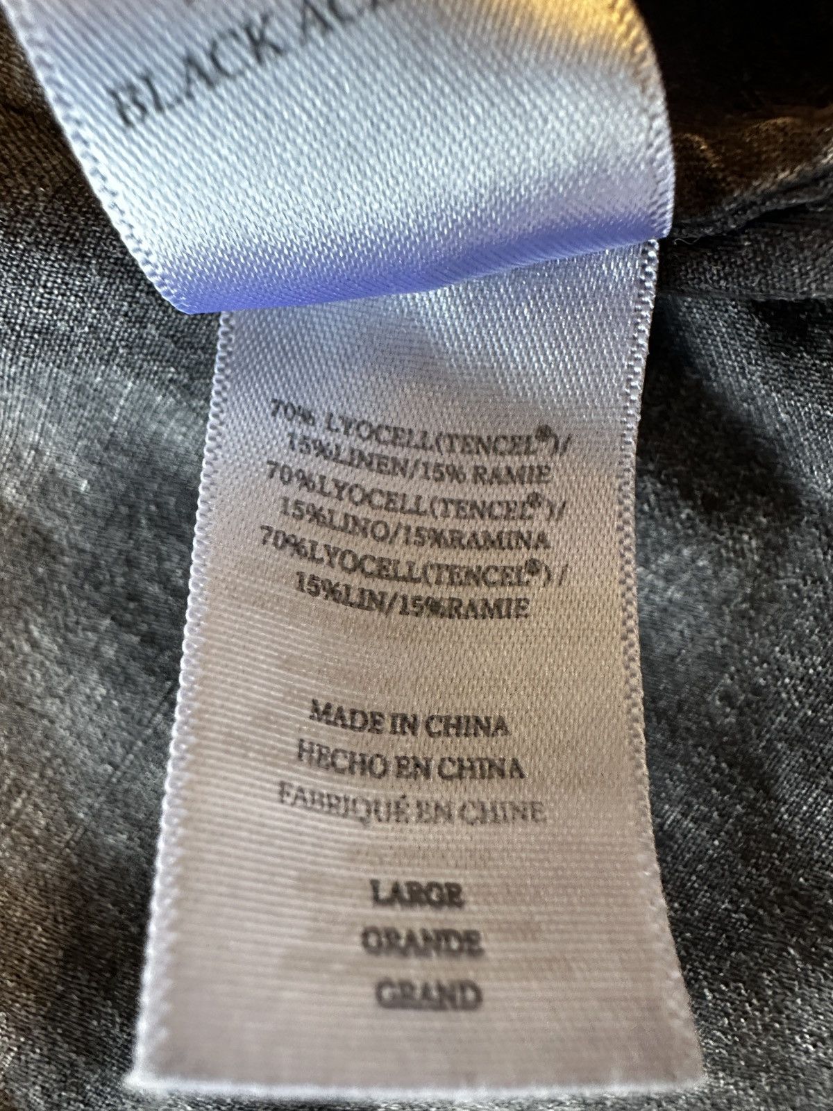 Rails Rails Angelica Black Acid Wash Top Button Front Women Size l Size L / US 10 / IT 46 - 5 Thumbnail
