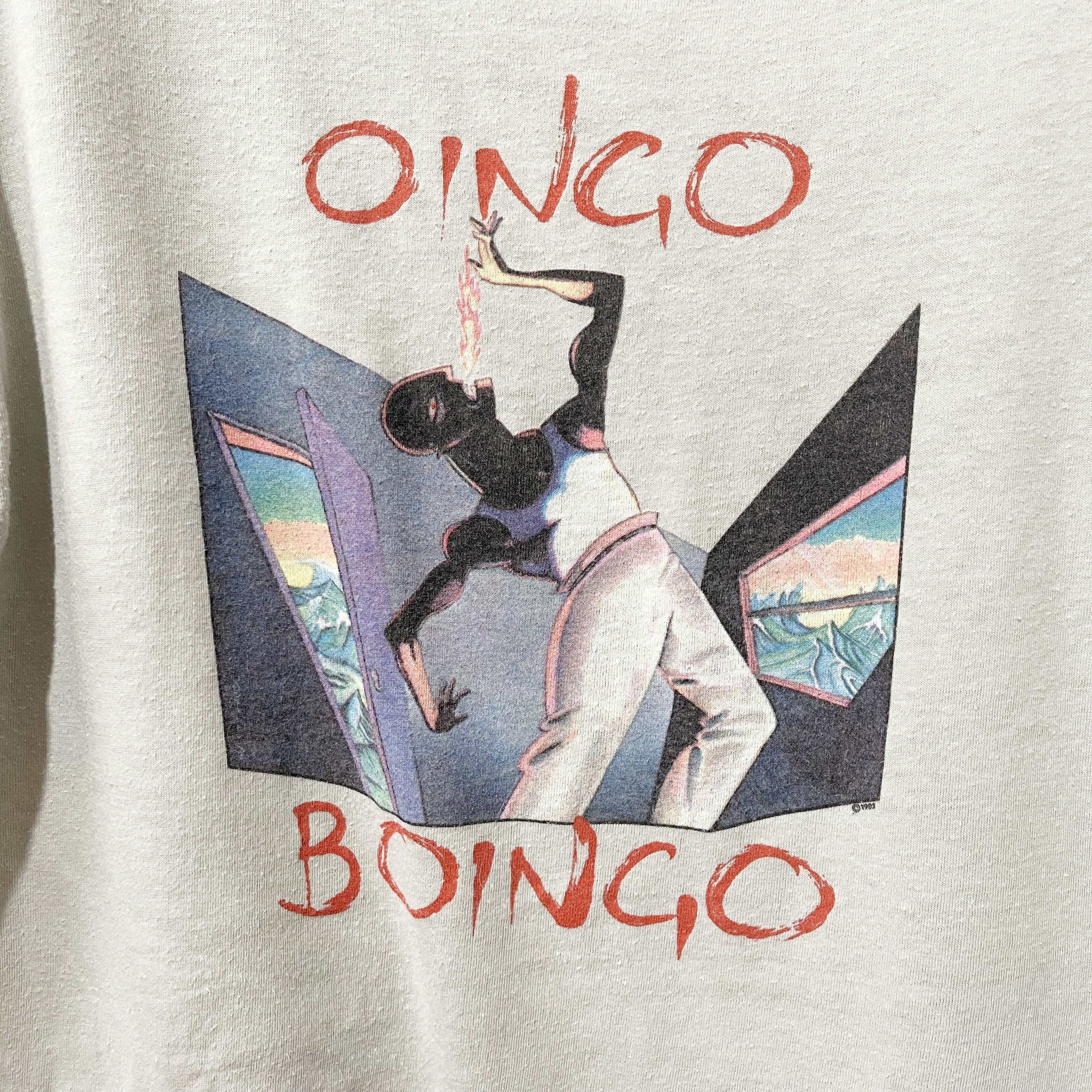 Band Tees × Vintage Vintage 80s Oingo Boingo Shirt Size US L / EU 52-54 / 3 - 2 Thumbnail