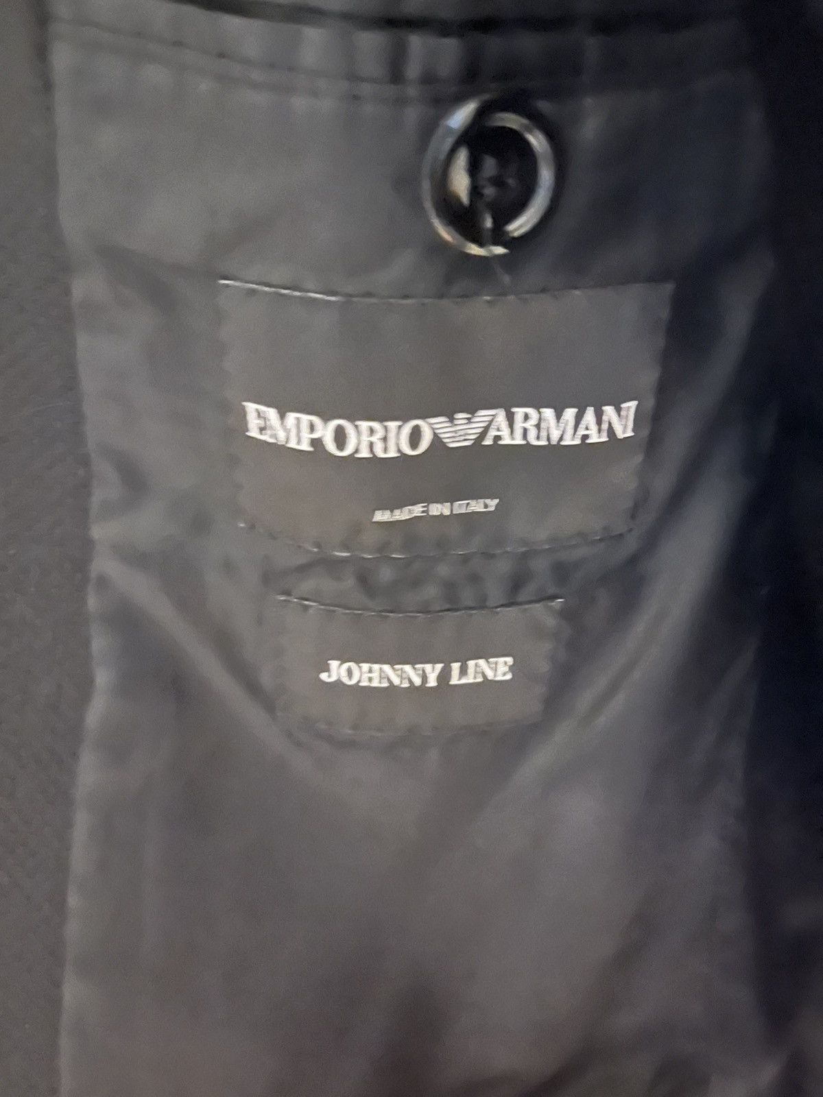Emporio Armani Single Button Blazer Size 40L - 2 Thumbnail