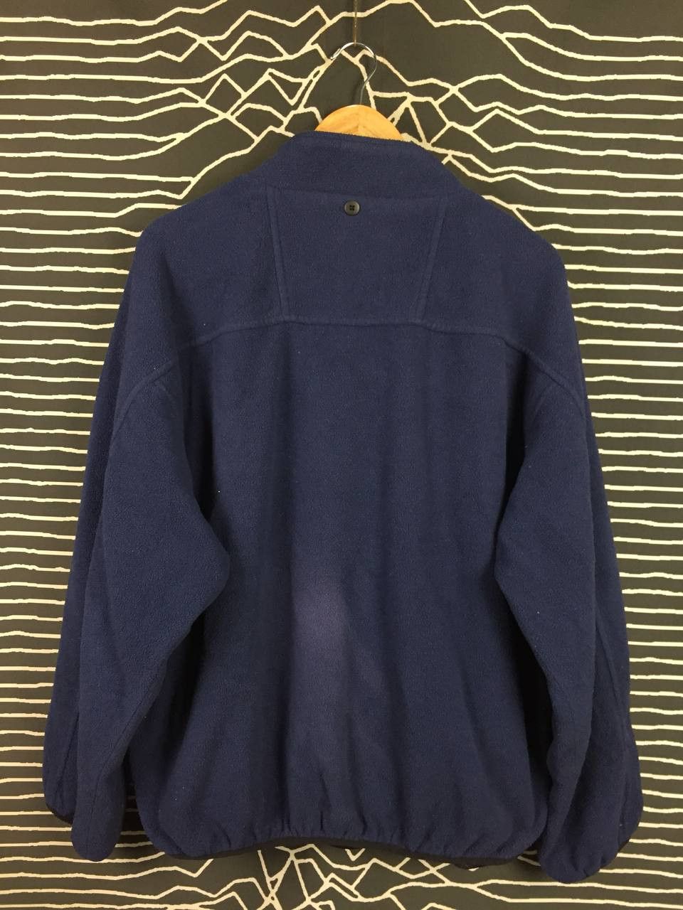 Fox Racing Vtg Fox Racing Motocross Tape Logo Full Zip Fleece Jacket Size US L / EU 52-54 / 3 - 9 Thumbnail