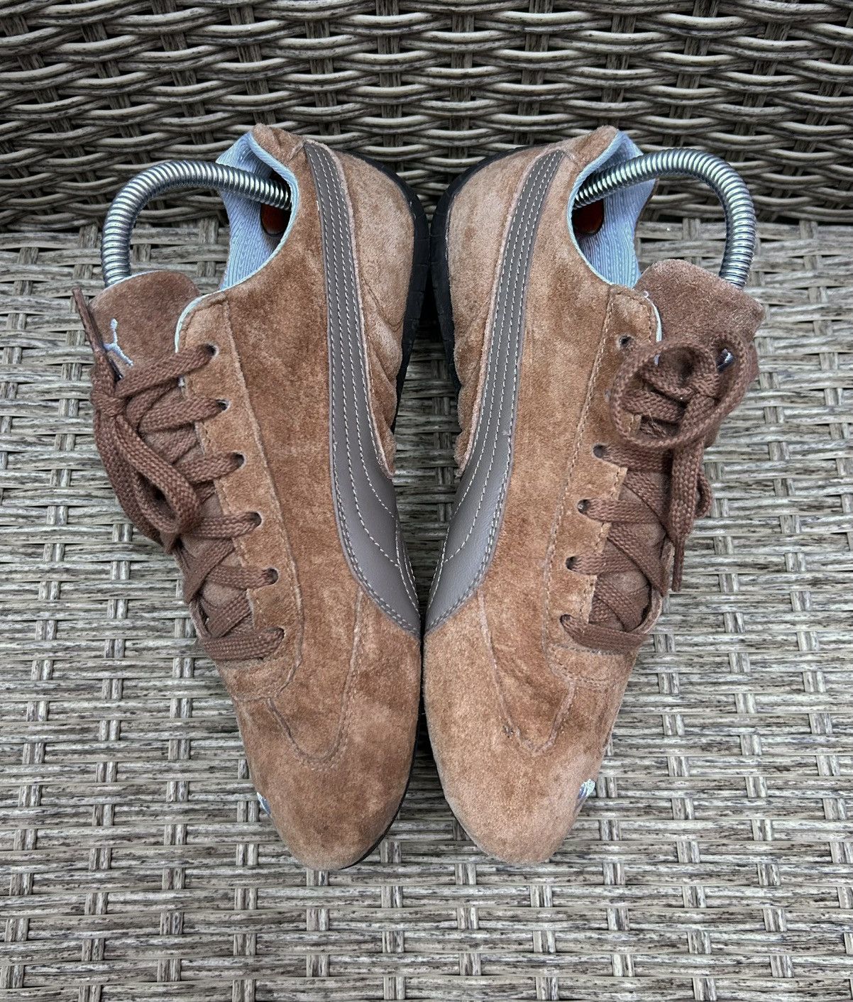 Puma 2000s Puma Speedcat Brown Suede Leather Low-Top Sneakers Y2k Size US 6 / IT 36 - 5 Thumbnail