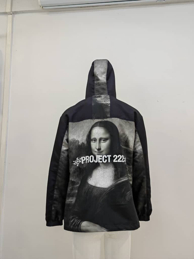 Vintage Project 222 Mona Lisa Windbreaker Jacket Size US L / EU 52-54 / 3 - 5 Thumbnail