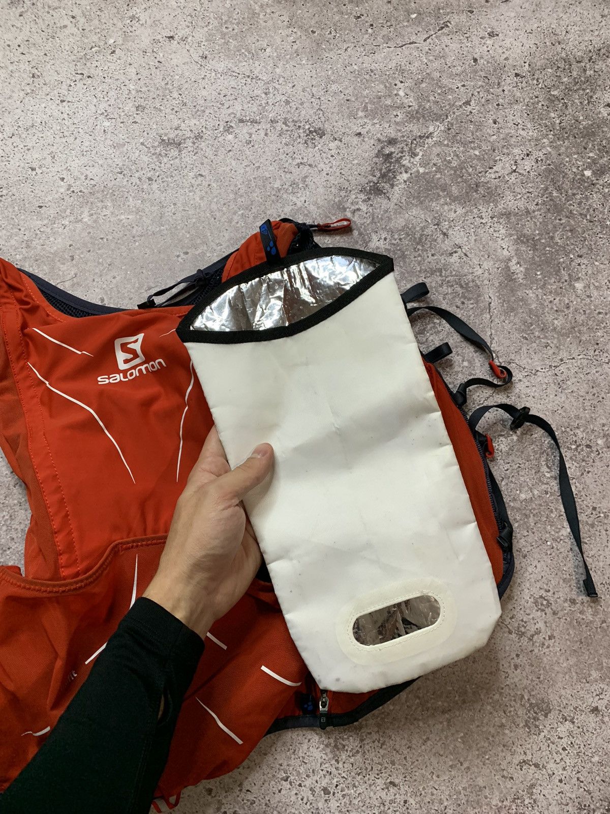 Salomon 00s Salomon Vintage Backpack Bondage bag vest Size ONE SIZE - 11 Thumbnail