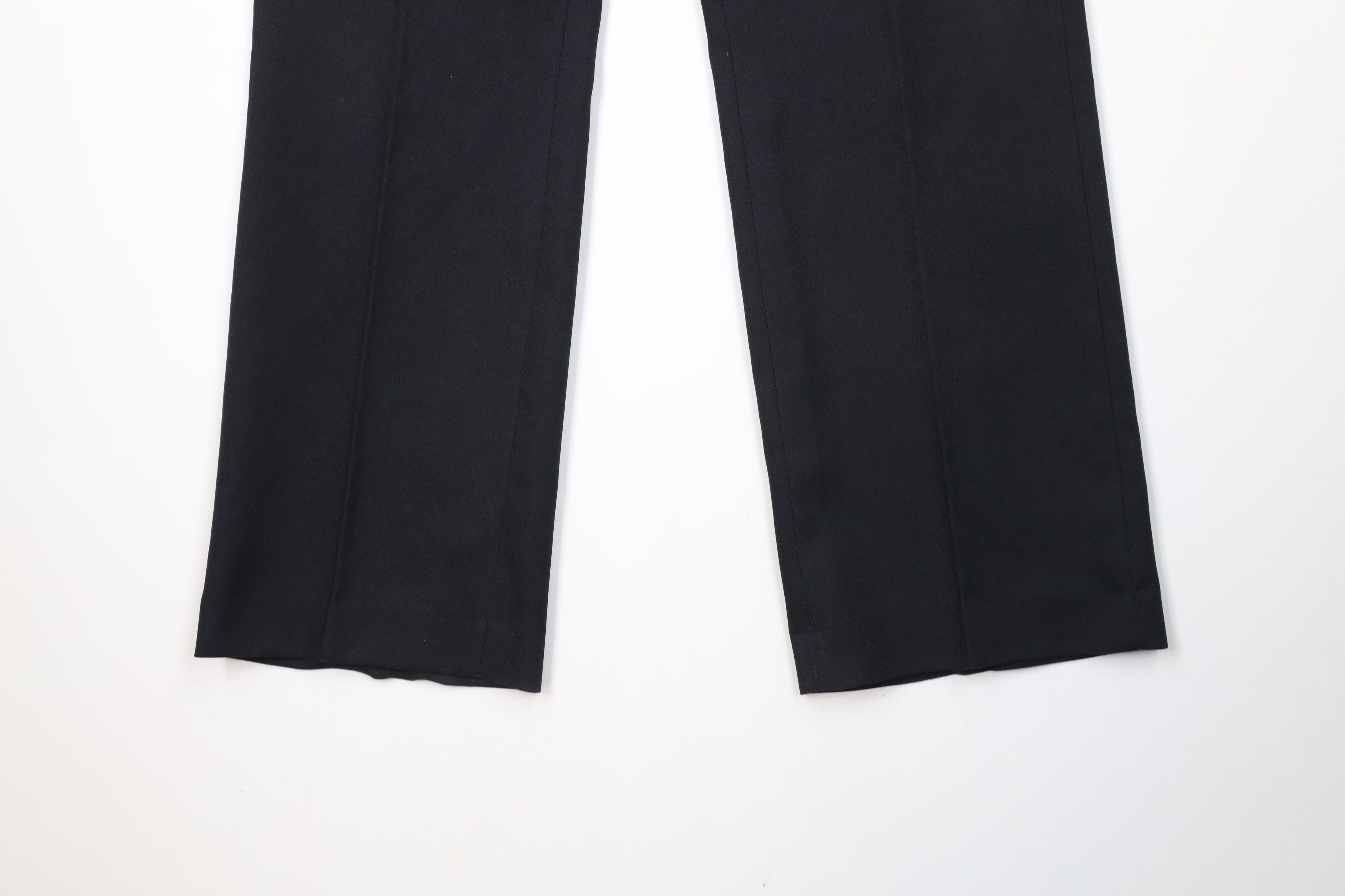 Vintage Vintage 70s Streetwear Bell Bottoms Chino Pants Black USA Size US 36 / EU 52 - 4 Thumbnail