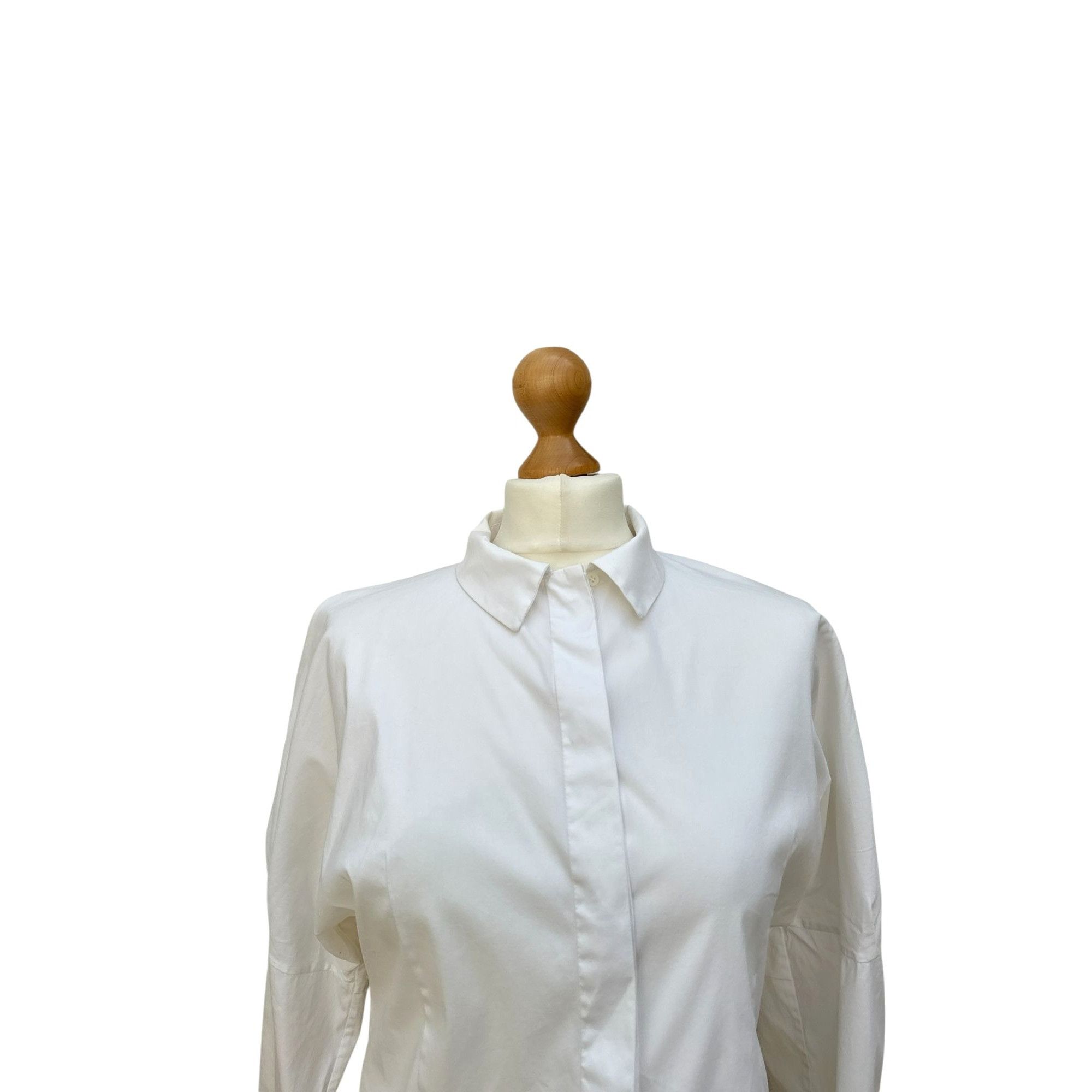 Prada White Shirt Size M / US 6-8 / IT 42-44 - 2 Thumbnail