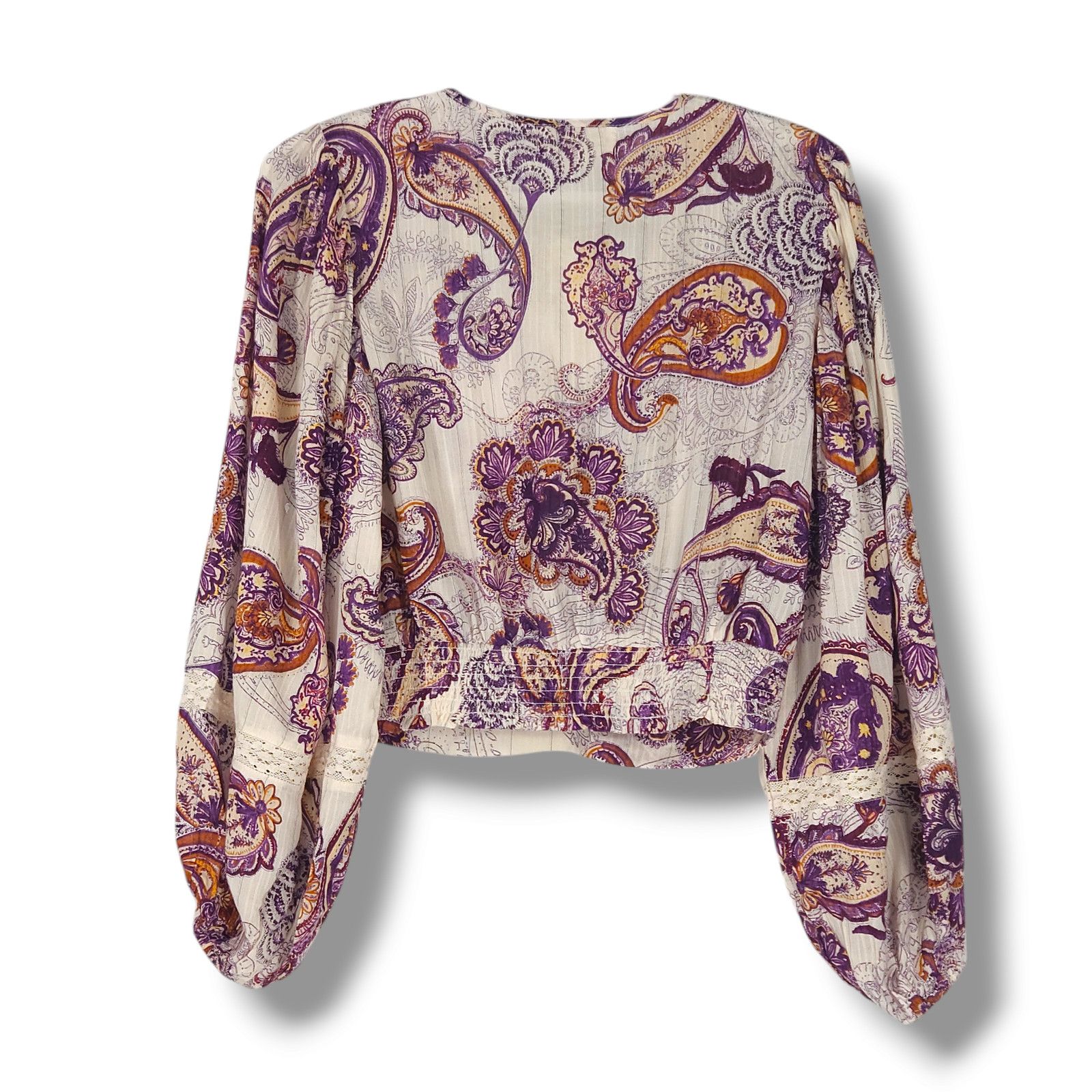 Other NWT B.O.G. Band of the Free Mirabelle Crop Top Sz. S [4-6] Size S / US 4 / IT 40 - 3 Thumbnail