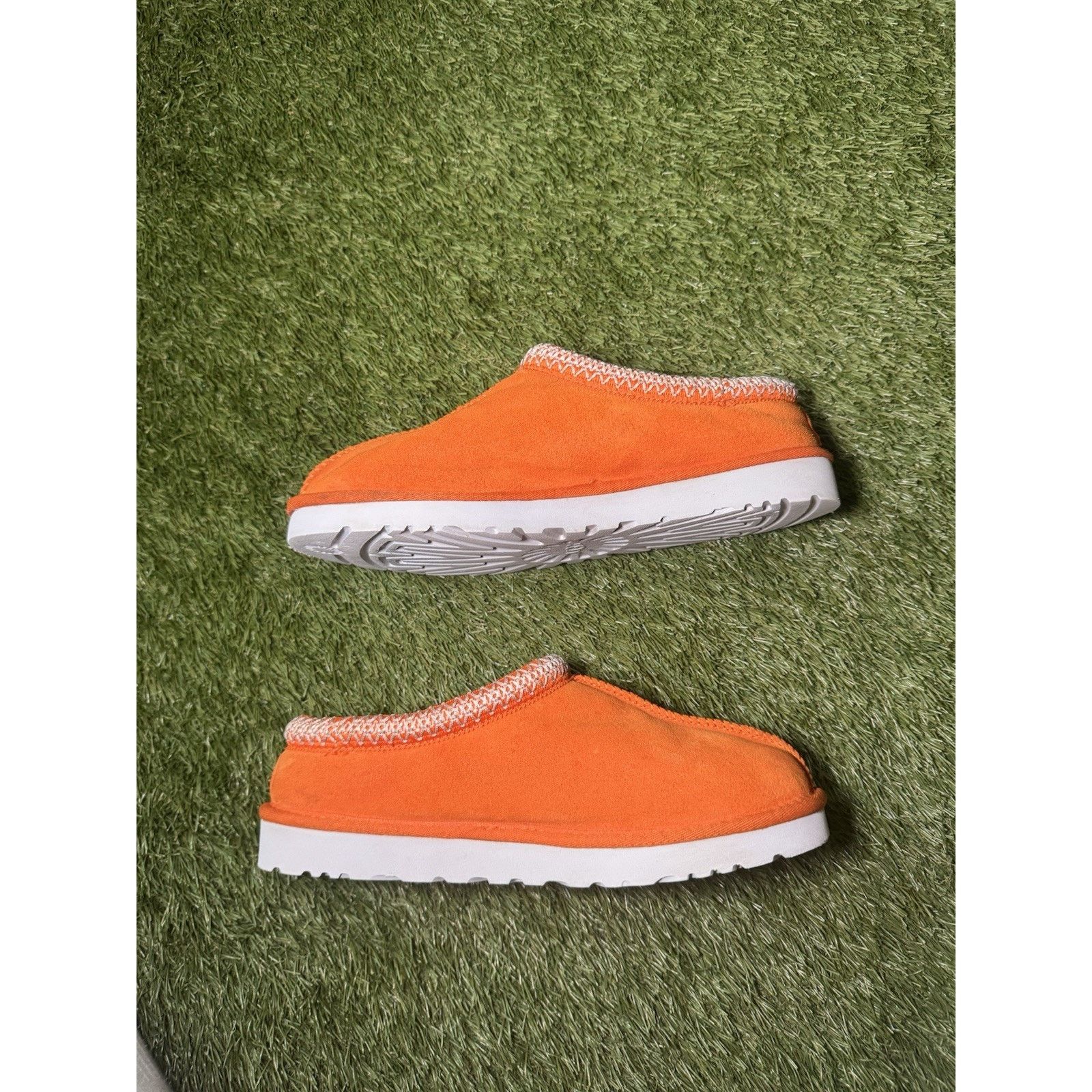 Ugg MEN UGG Tasman OrangeSlipper SHOE, Sheepskin Lined Slip-On Size US 11 / EU 44 - 2 Thumbnail