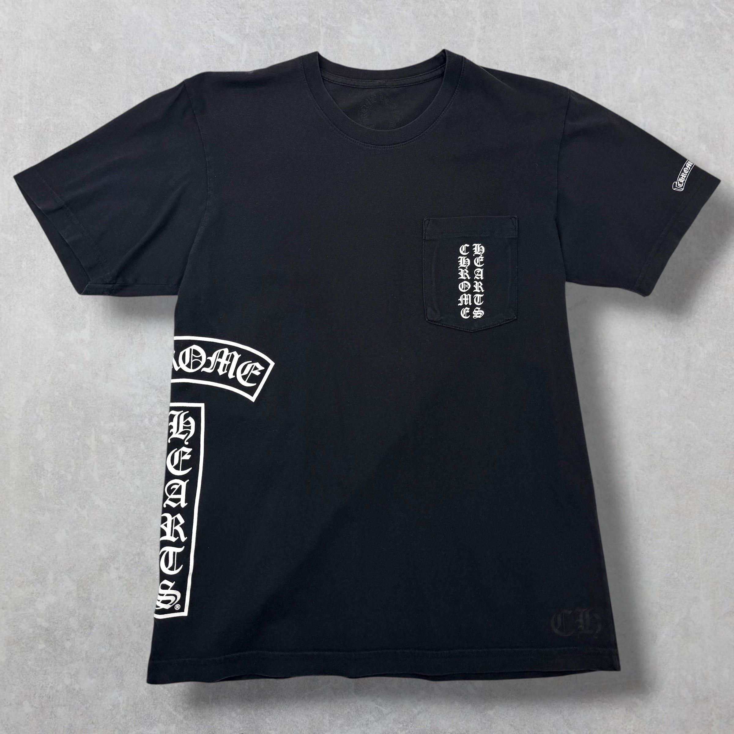 Chrome Hearts Chrome Hearts Side Logo Vertical Pocket Tee M Size US M / EU 48-50 / 2 - 1 Thumbnail