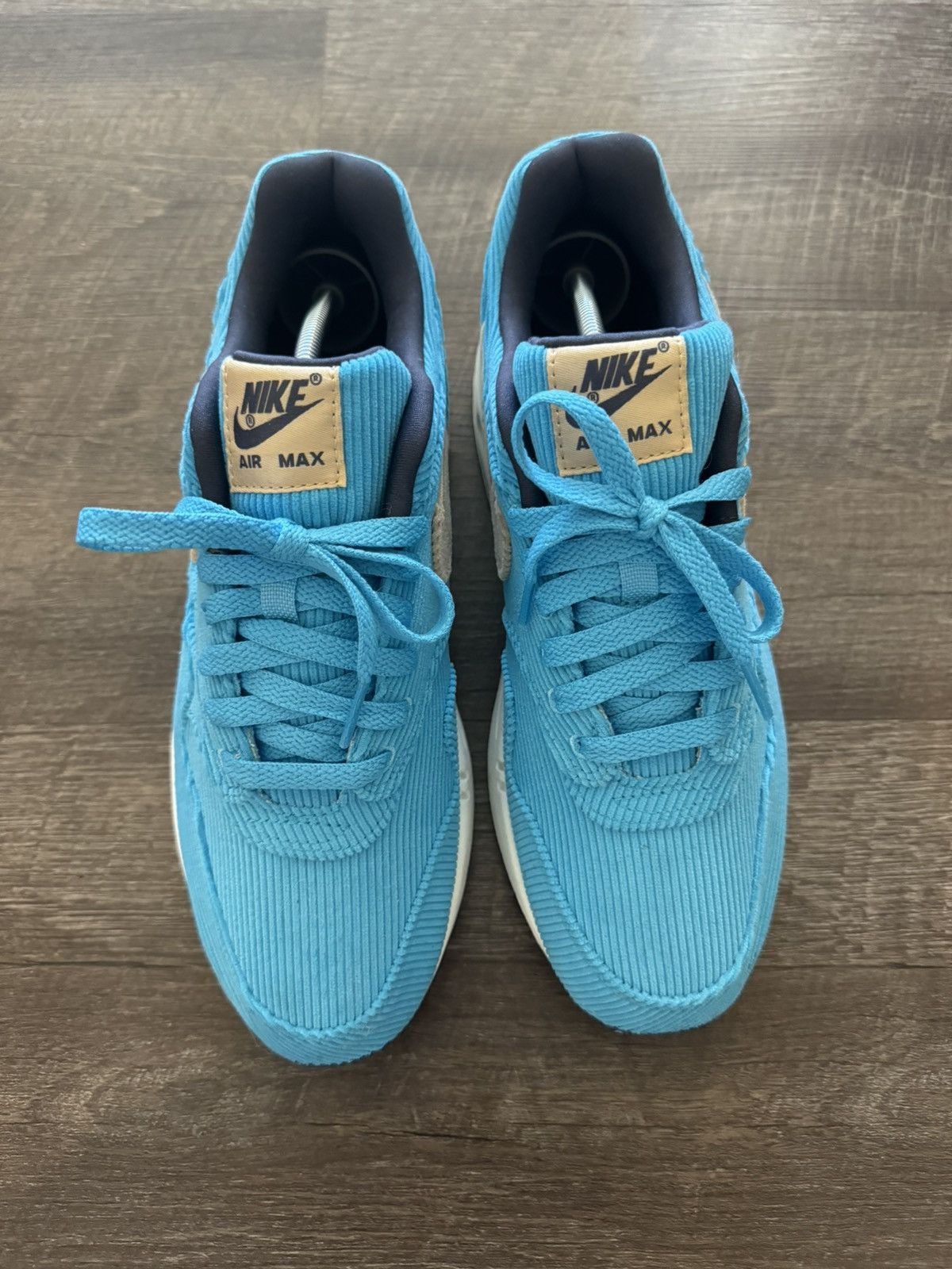 Nike Nike Air Max 1 “Blue Corduroy” Sz 8 Men’s (9.5 Women’s) Size US 8 / EU 41 - 4 Thumbnail