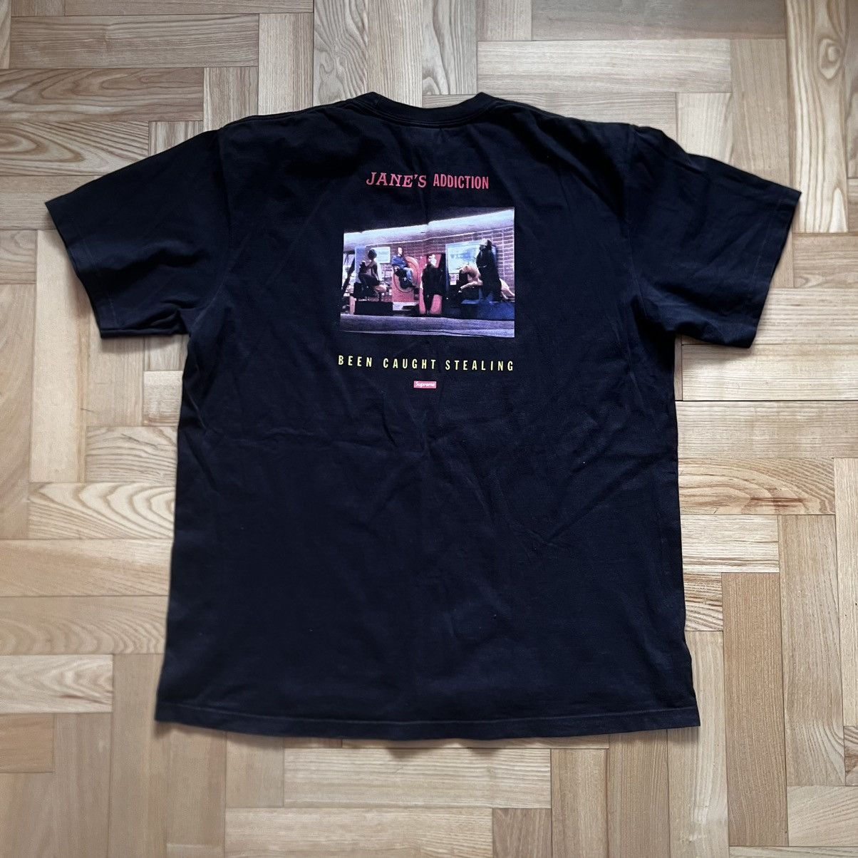 Supreme Supreme Jane’s Addiction Stealing Tee Black L Size US L / EU 52-54 / 3 - 3 Thumbnail