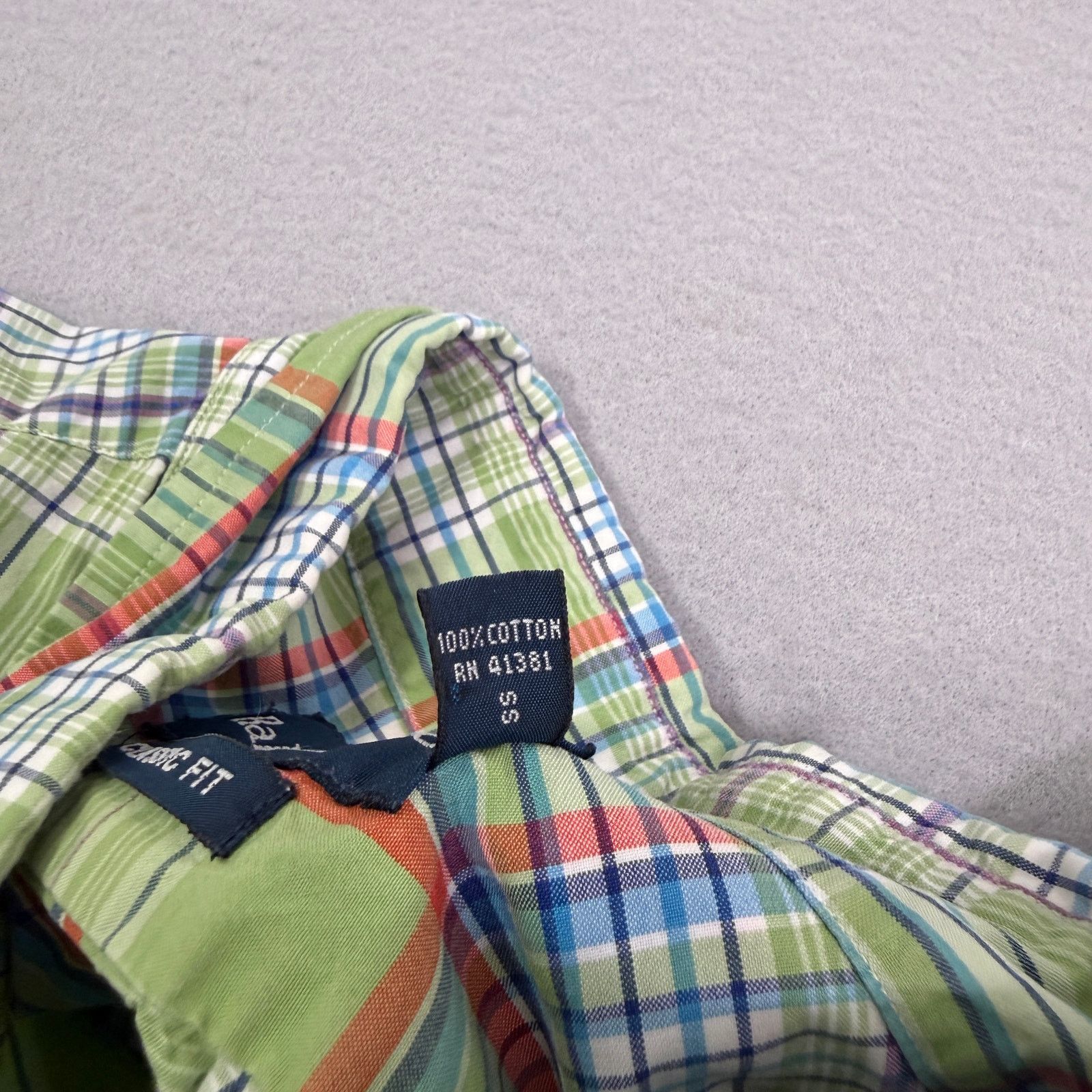 Polo Ralph Lauren Vintage Polo Ralph Lauren Classic Fit Button Shirt XL Green Size US XL / EU 56 / 4 - 5 Thumbnail