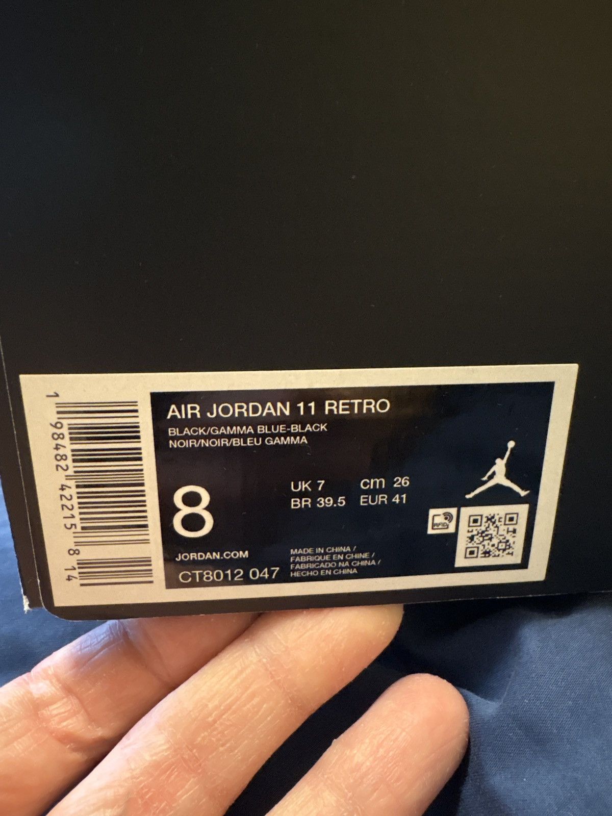 Jordan Brand Jordan 11 Gamma Size 8 ( Have 8 - 13) Size US 8 / EU 41 - 7 Thumbnail
