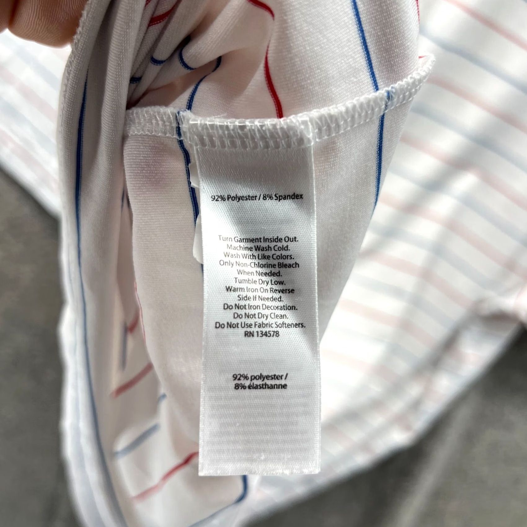 Vineyard Vines Vineyard Vines Polo Shirt Mens XL White Blue Striped Whale Preppy Stretch Extra Size US XL / EU 56 / 4 - 3 Thumbnail
