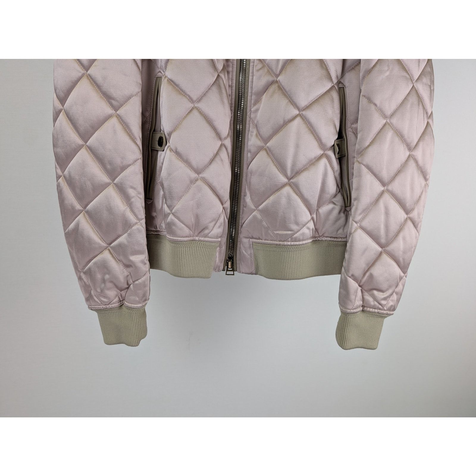 Tom Ford o1rshd1 Outerwear Blouson Bomber Jacket in Light Pink Size US M / EU 48-50 / 2 - 3 Thumbnail