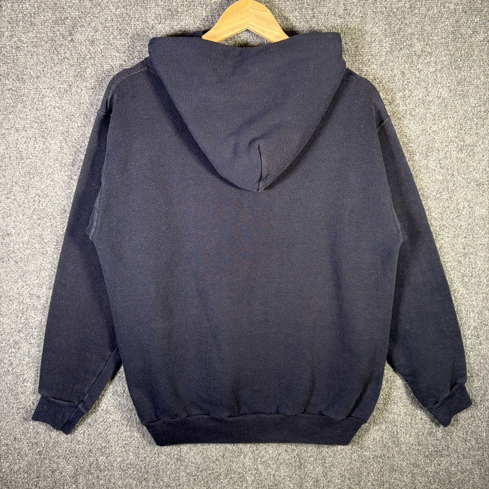 Russell Athletic True Vintage Hoodie Mens Medium Navy 70s Blank Russell Size US M / EU 48-50 / 2 - 8 Thumbnail