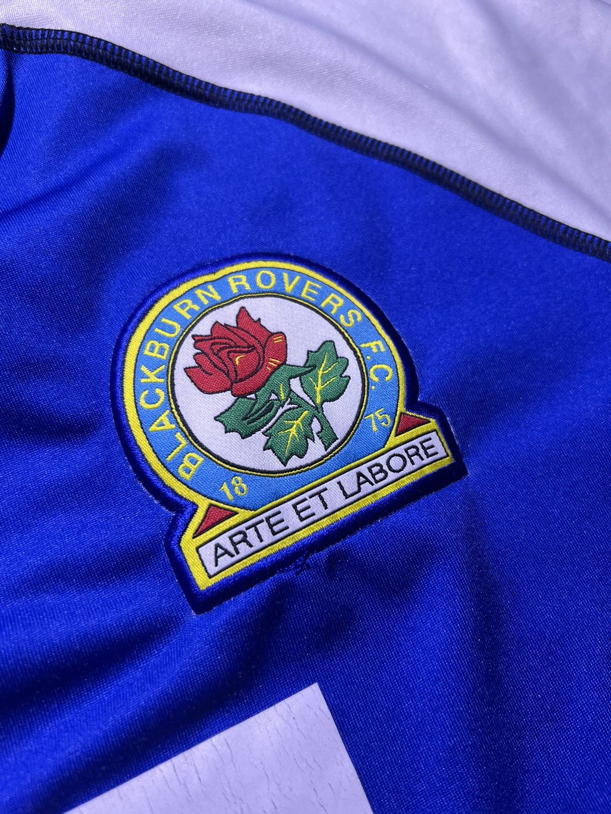 Kappa 00s Vintage Kappa x Blackburn Rovers F.C Soccer Jersey Size US M / EU 48-50 / 2 - 4 Thumbnail