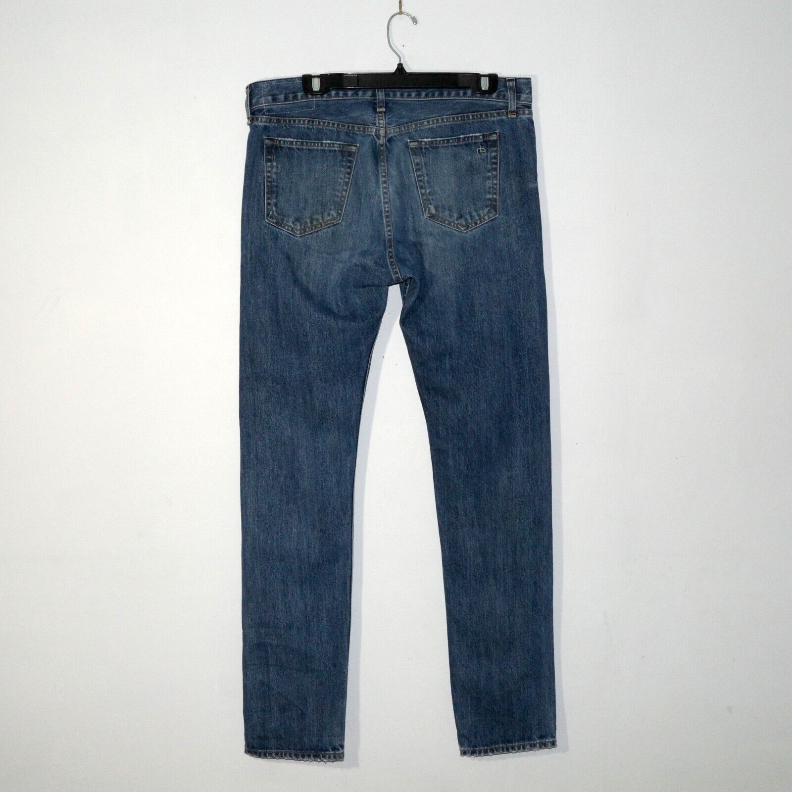 Rag & Bone rag & bone Standard Issue Distressed Denim Fit 2 Slim Leg Size US 33 - 2 Thumbnail