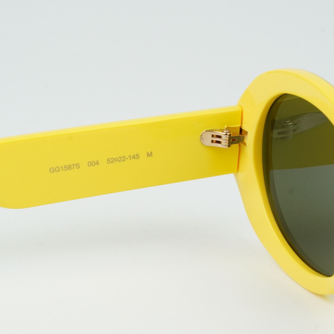 Gucci NEW Gucci GG1587S 004 Women Oval Sunglasses GG 1587S Size ONE SIZE - 9 Thumbnail