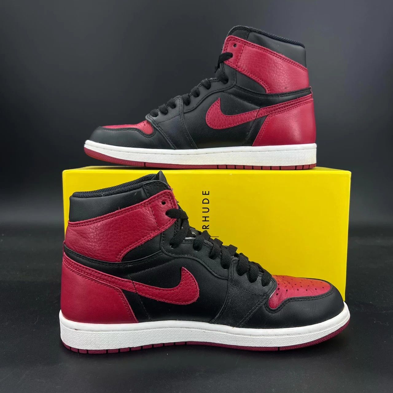 Nike Air Jordan 1 Banned 16 Retro Size 41 Mint Condition Size US 8 / EU 41 - 2 Thumbnail